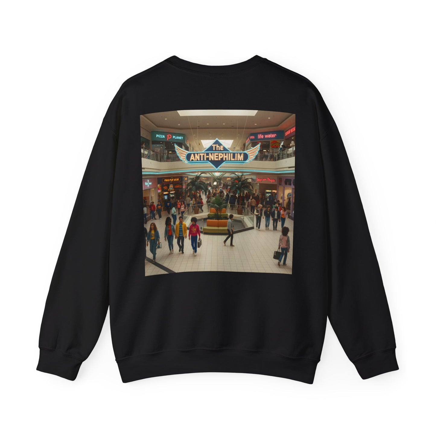 Retro mall anti nephilim sweatshirt (unisex), Kirk Ave. Apparel