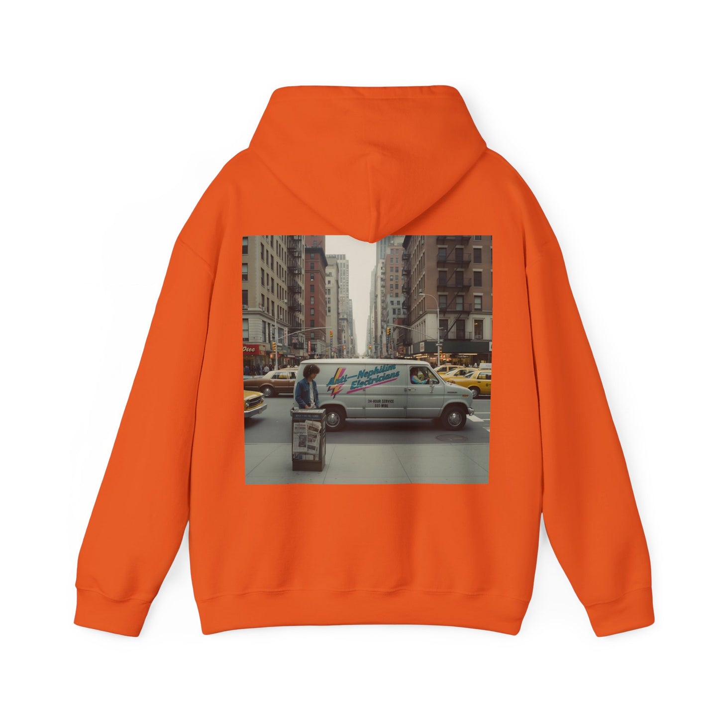 Vintage NYC anti nephilim hoodie (unisex), Kirk Ave. Apparel