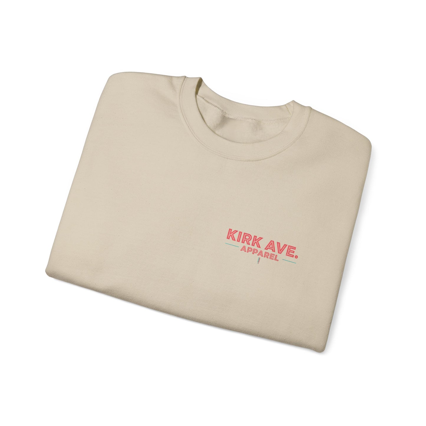 Retro neon NYC Italian anti nephilim sweatshirt (unisex), Kirk Ave. Apparel