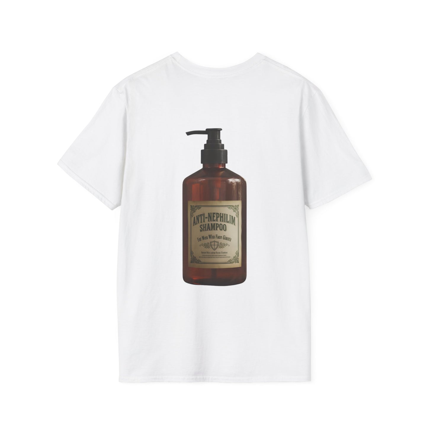 Anti nephilim shampoo t shirt (unisex), Kirk Ave. Apparel