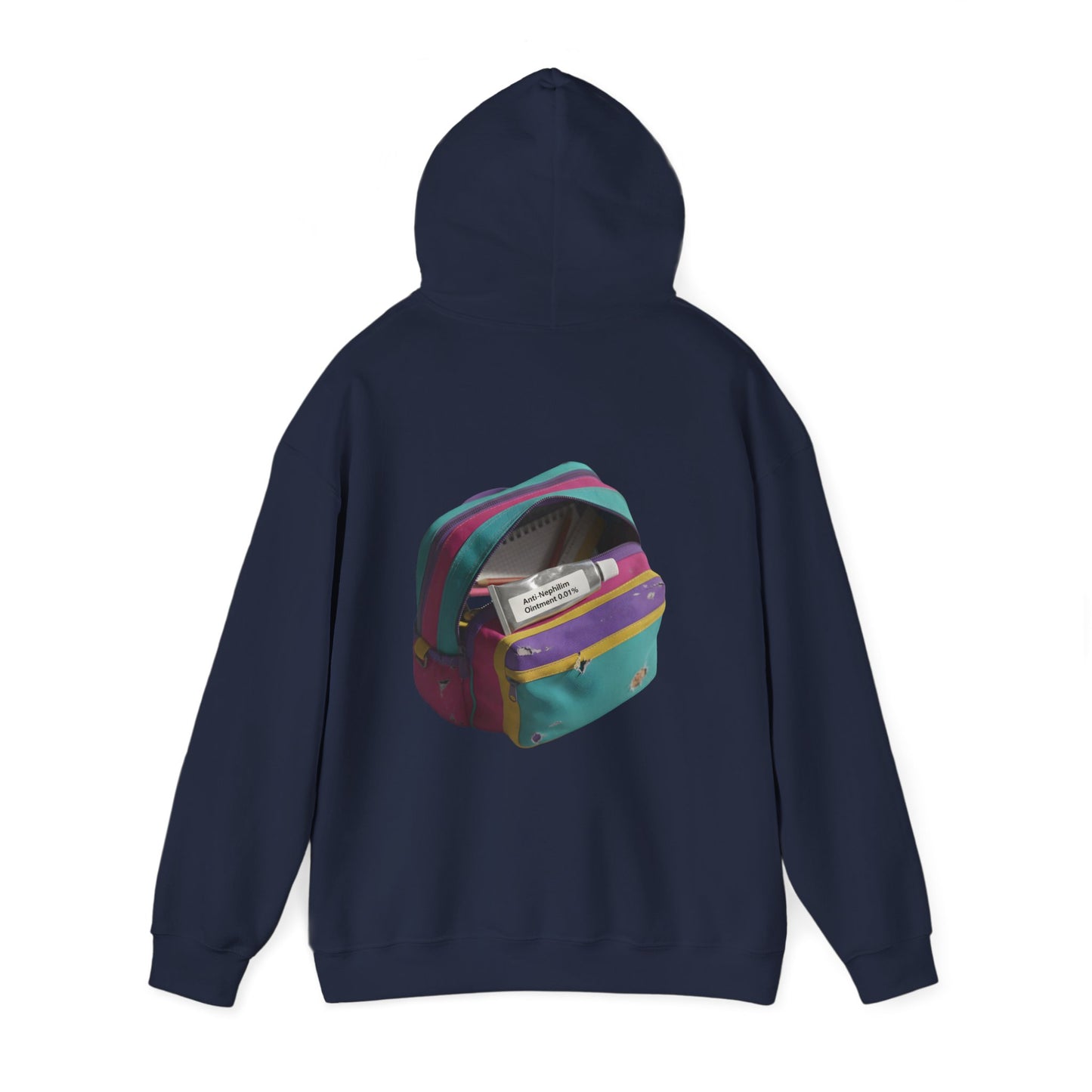 90s schoolbag anti nephilim hoodie (unisex), Kirk Ave. Apparel