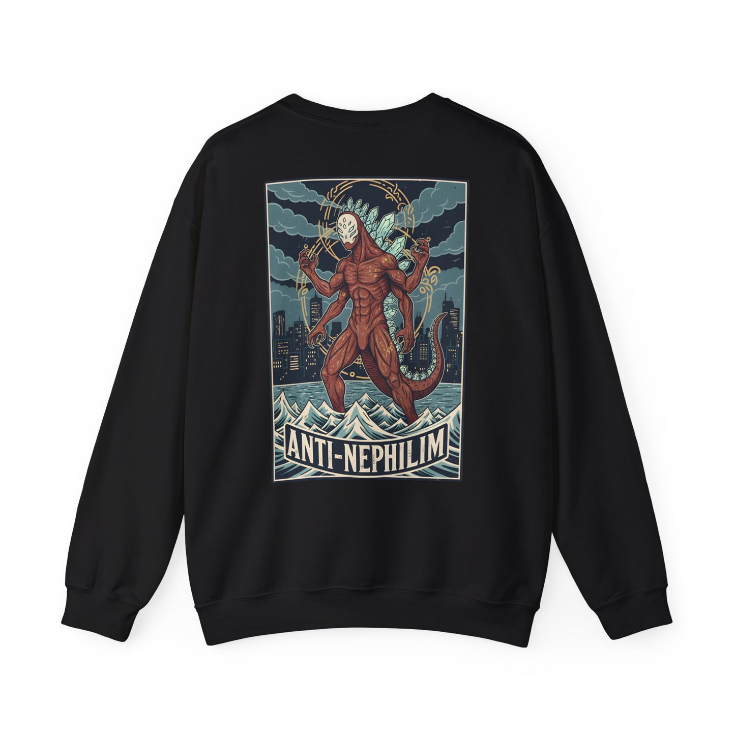Kaiju anti nephilim sweatshirt (unisex), Kirk Ave. Apparel