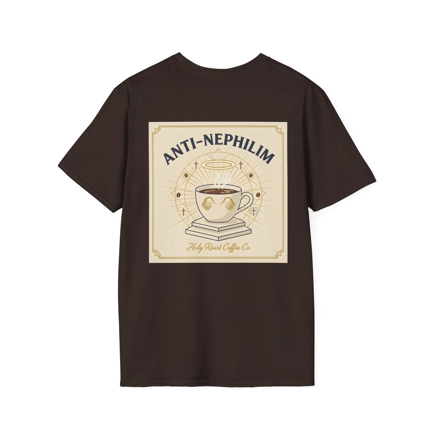 Retro coffee anti-nephilim t shirt (unisex), Kirk Ave. Apparel