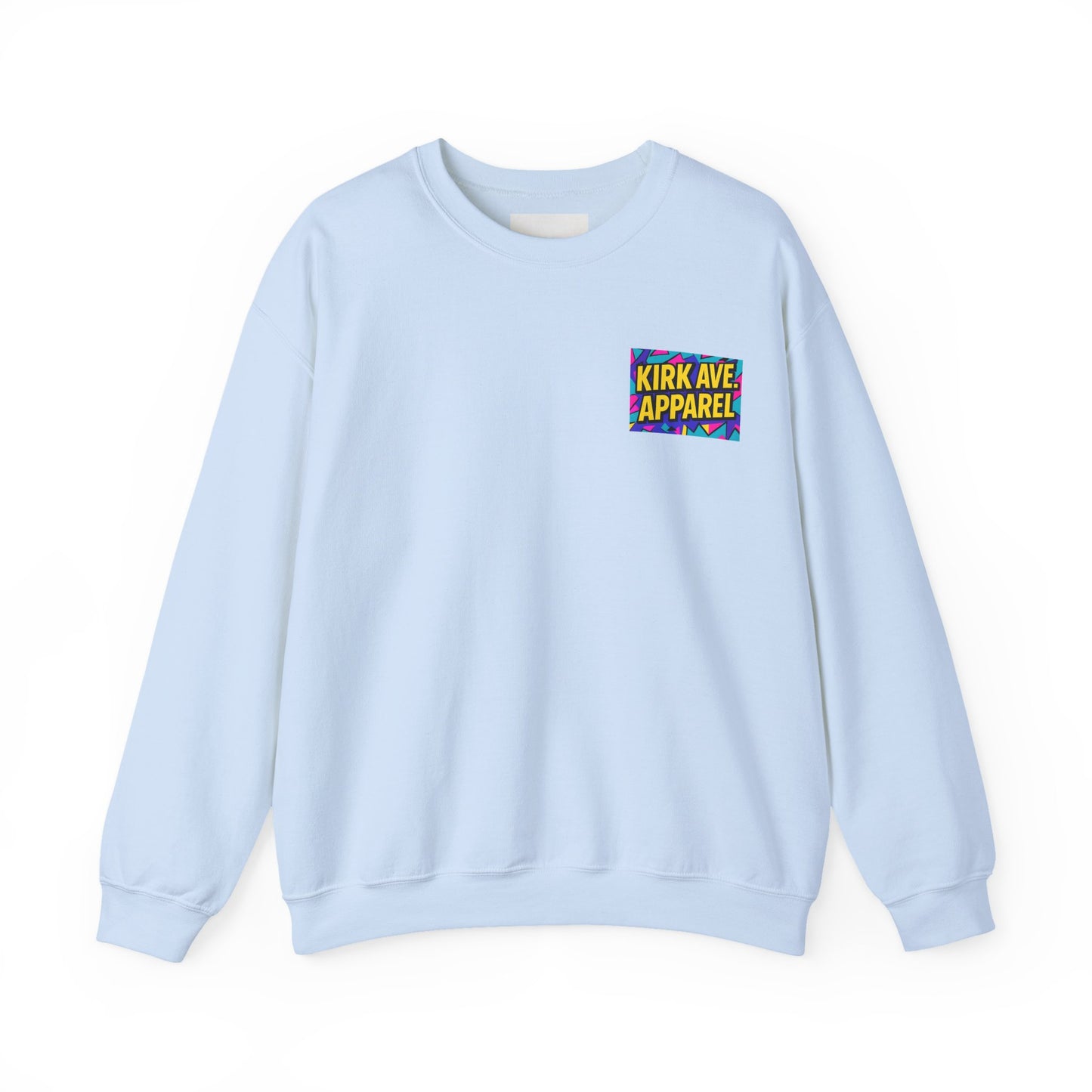90s schoolbag anti nephilim sweatshirt (unisex), Kirk Ave. Apparel