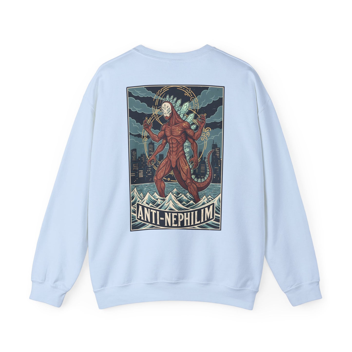 Kaiju anti nephilim sweatshirt (unisex), Kirk Ave. Apparel