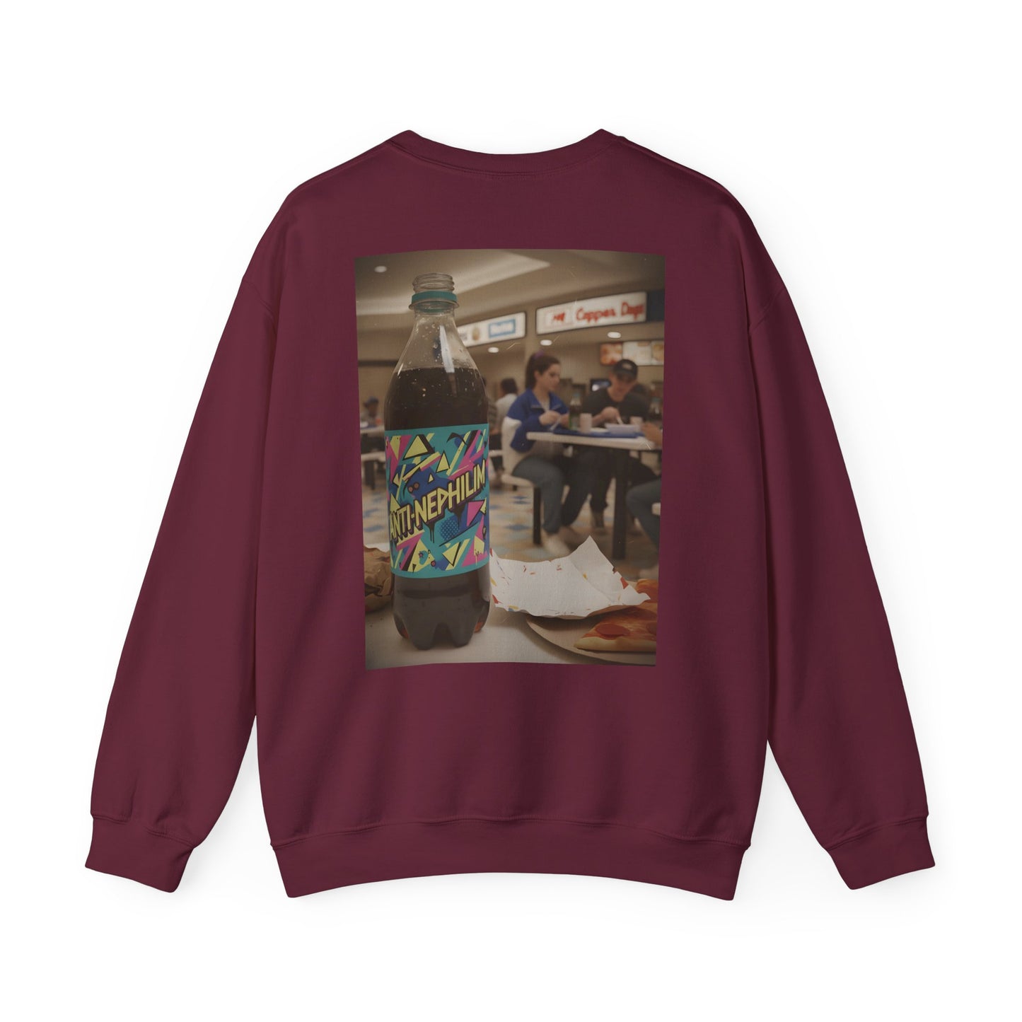 Kirk Ave. Apparel logo anti nephilim soda sweatshirt (unisex)