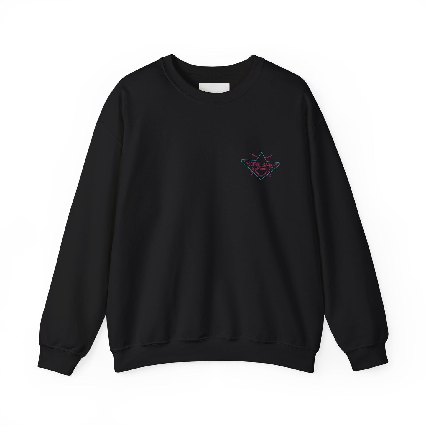Neon 80s anti nephilim nightclub sweatshirt (unisex), Kirk Ave. Apparel