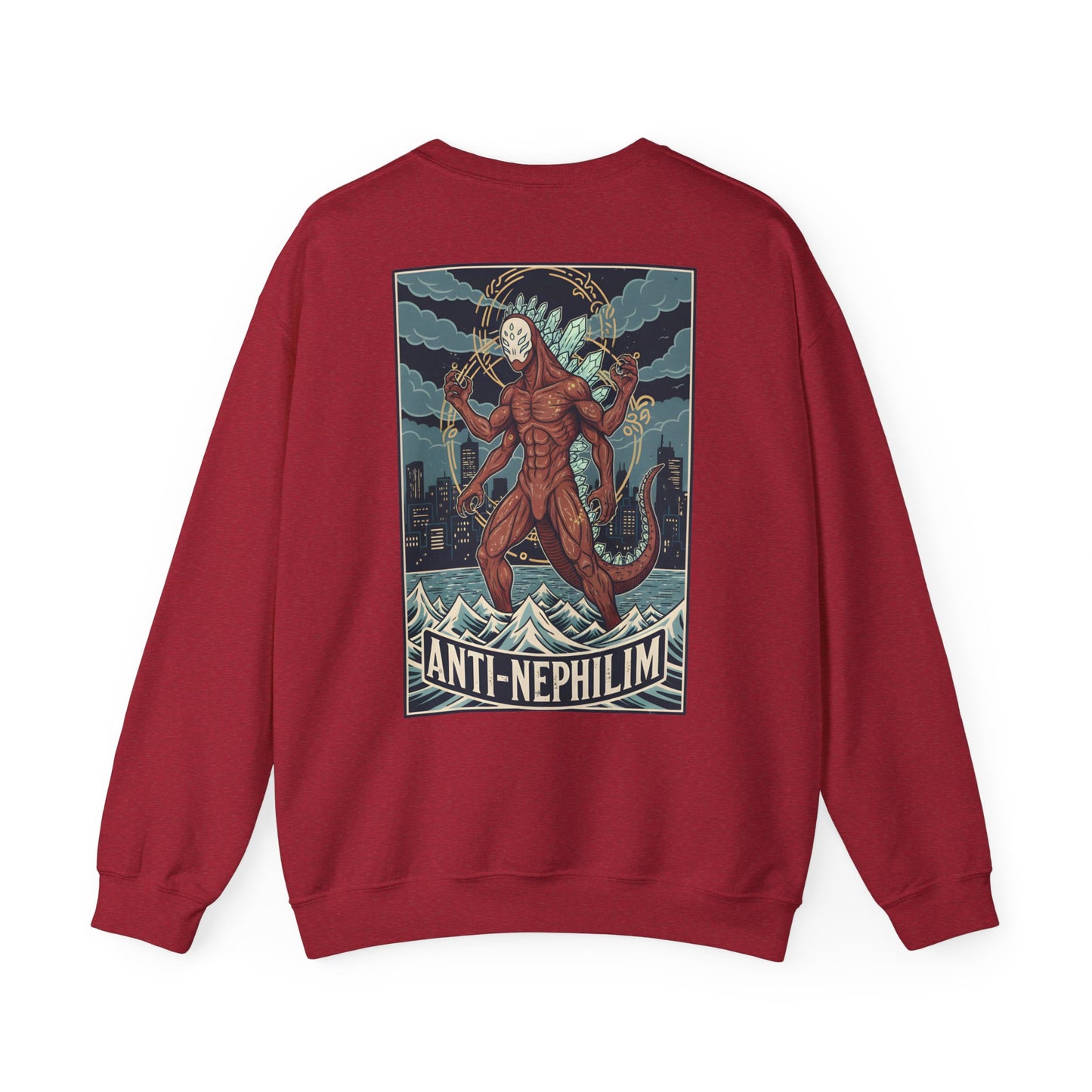 Kaiju anti nephilim sweatshirt (unisex), Kirk Ave. Apparel