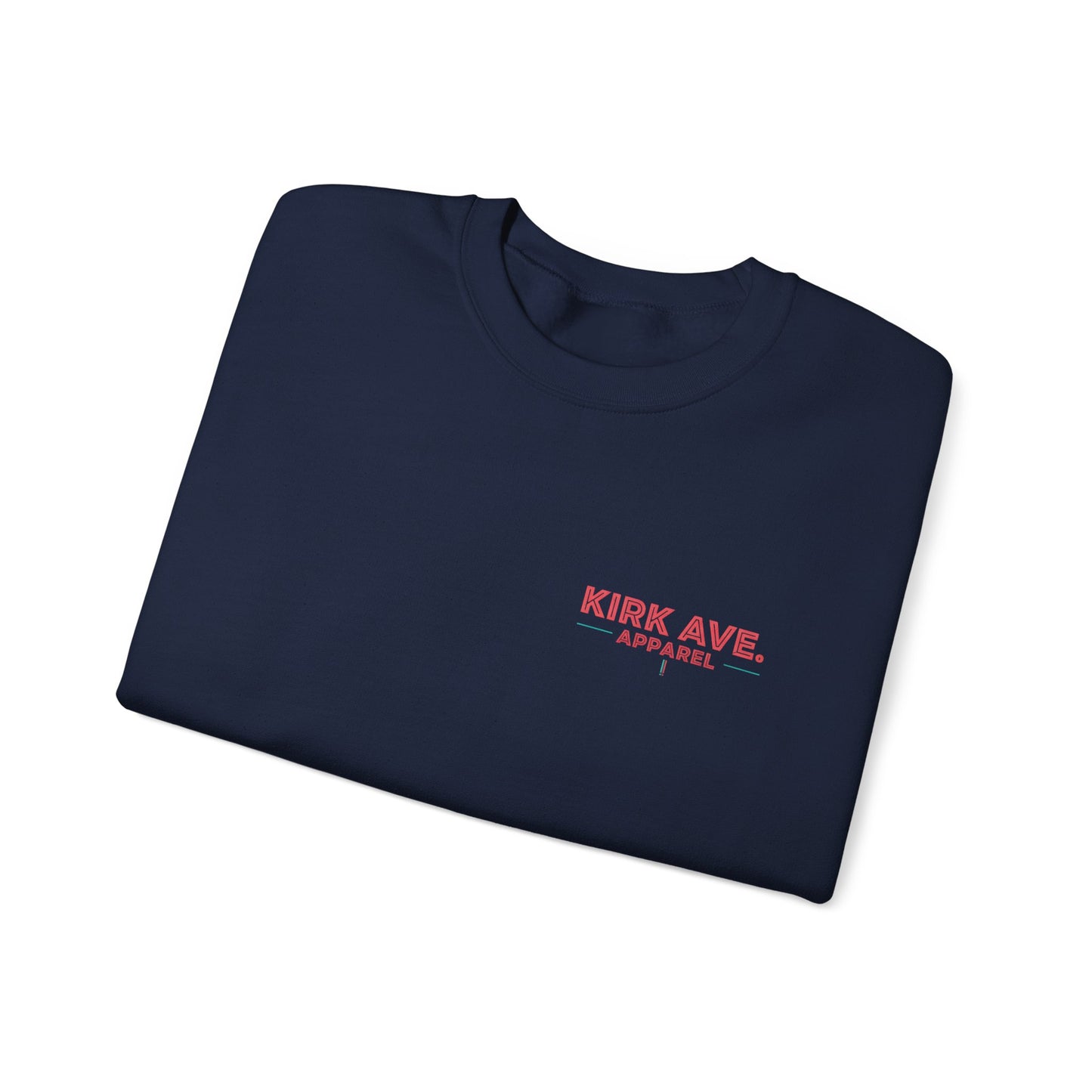 Retro neon NYC Italian anti nephilim sweatshirt (unisex), Kirk Ave. Apparel