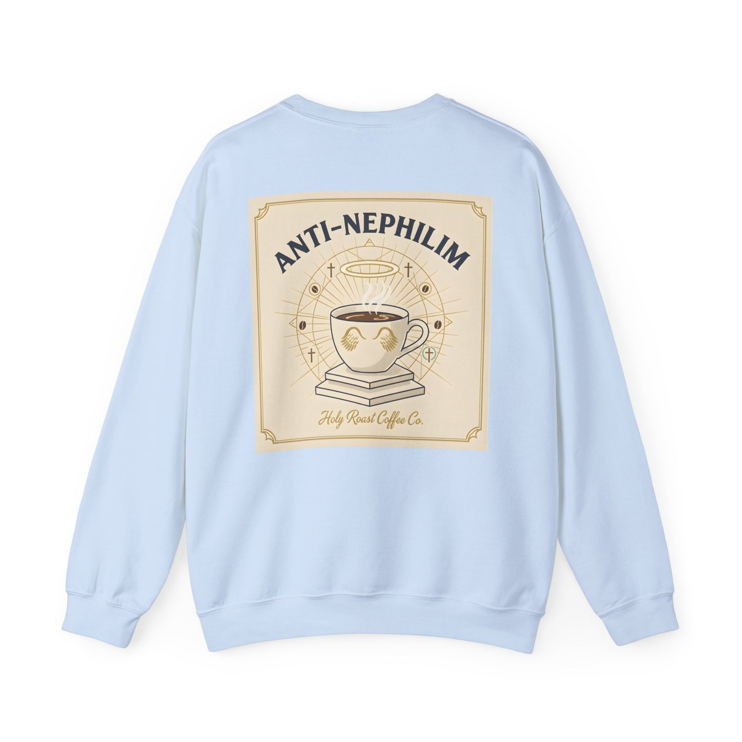 Retro coffee anti-nephilim sweatshirt (unisex), Kirk Ave. Apparel