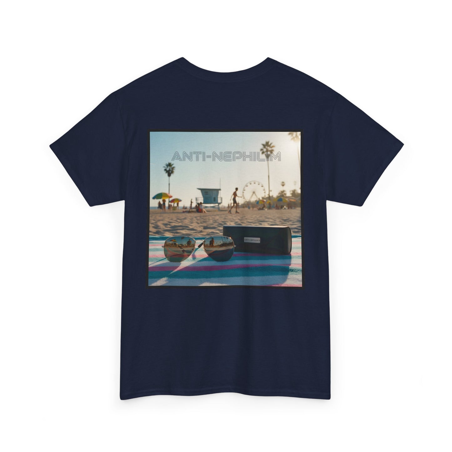 Beach shades anti nephilim t shirt, Kirk Ave. Apparel