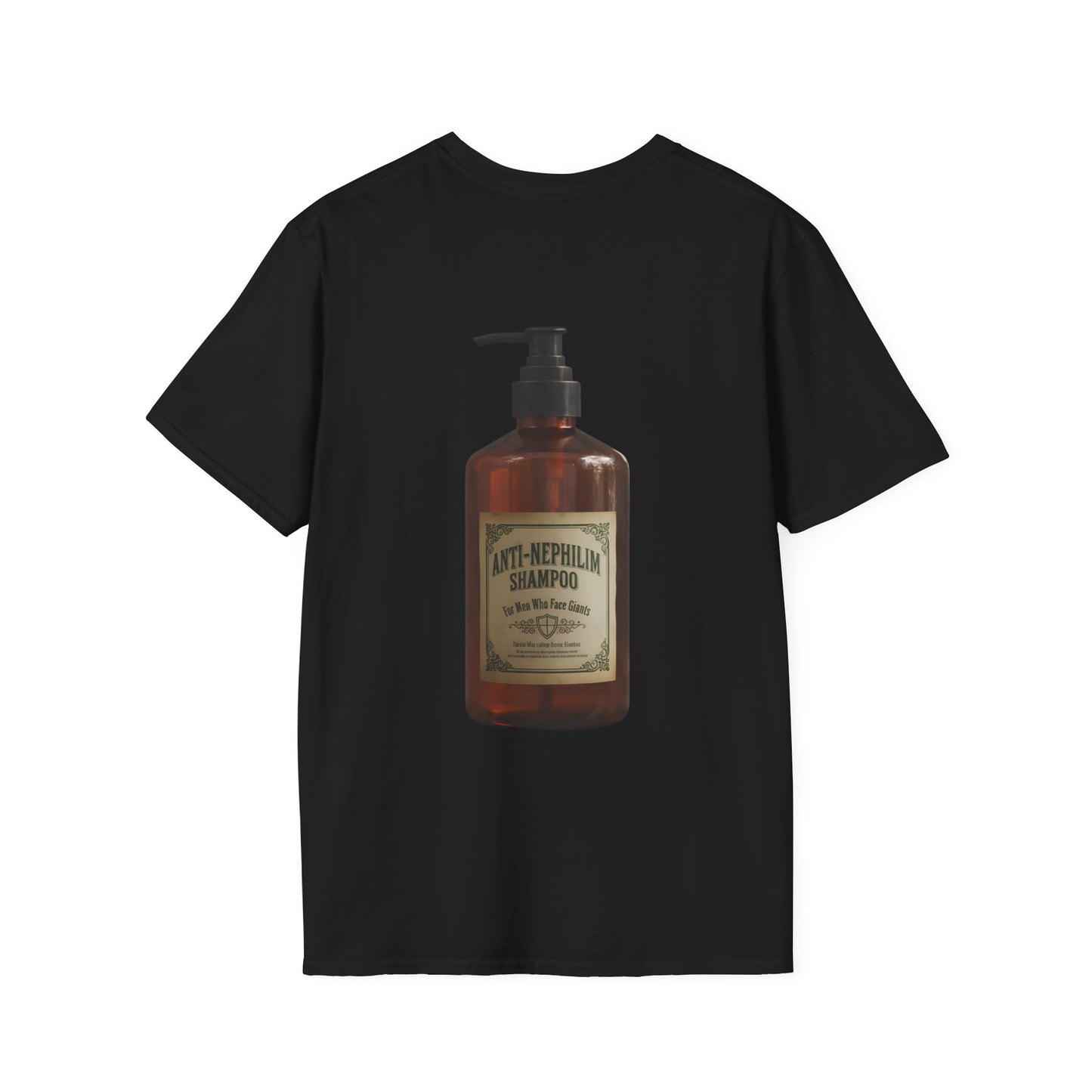 Anti nephilim shampoo t shirt (unisex), Kirk Ave. Apparel