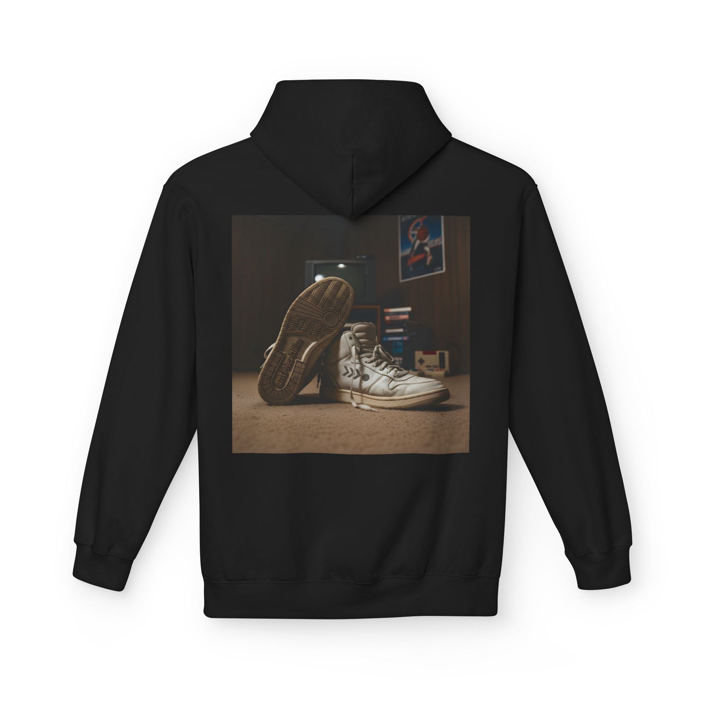 Vintage sneakers anti nephilim hoodie (unisex), Kirk Ave. Apparel