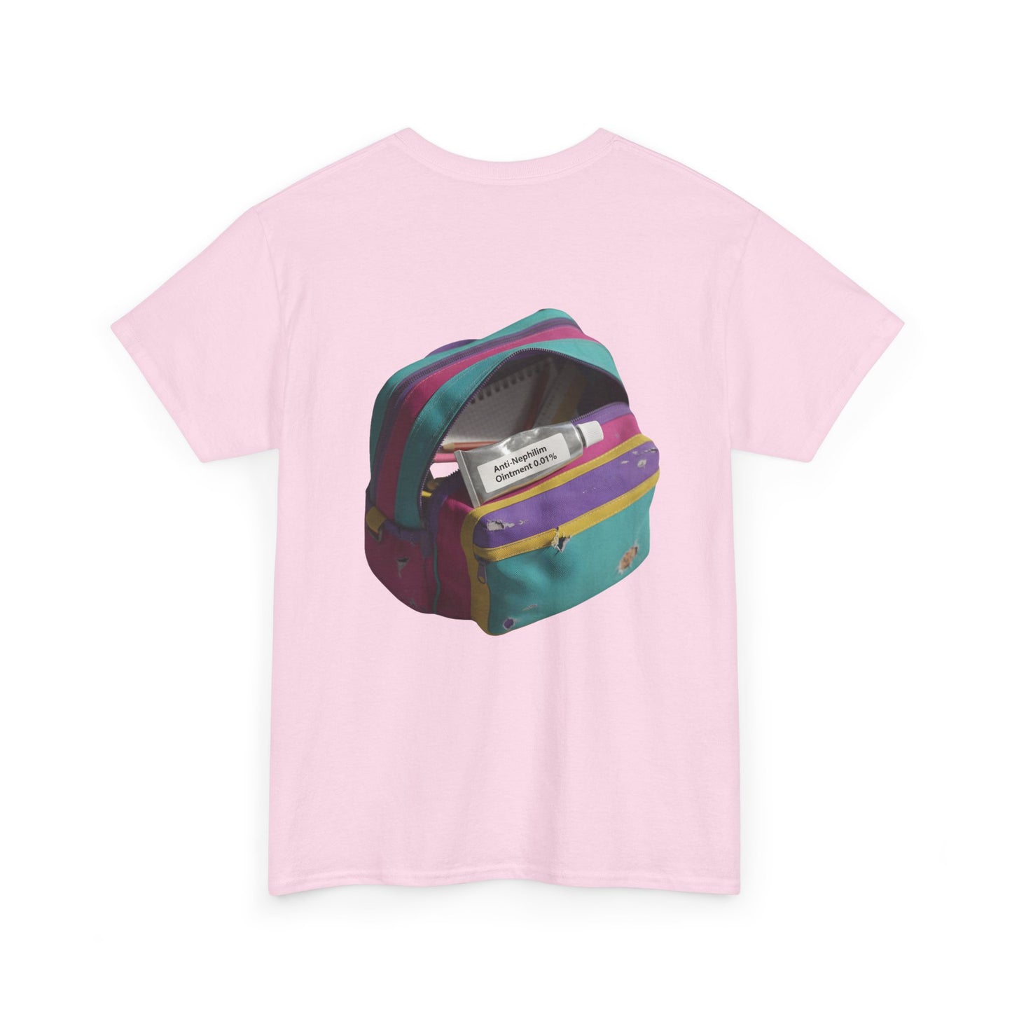 90s schoolbag anti nephilim t shirt (unisex), Kirk Ave. Apparel