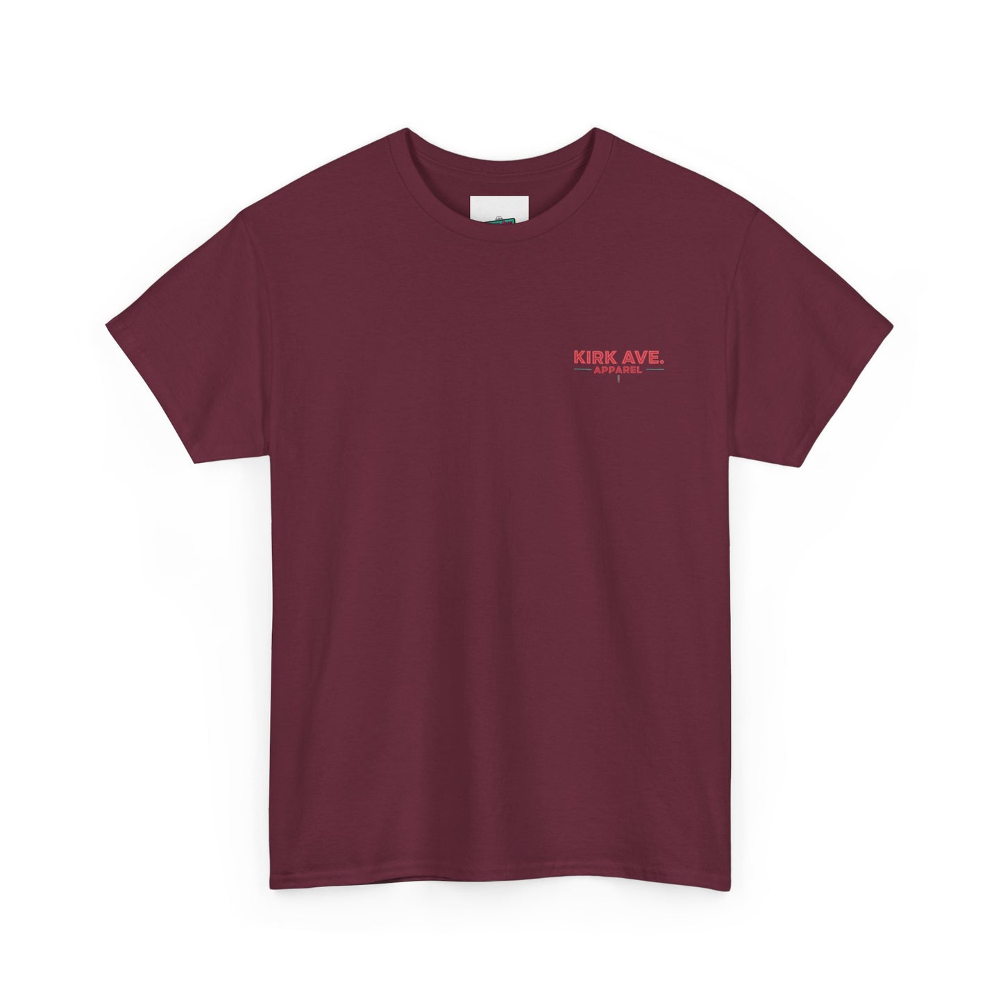 Retro neon pizza place anti nephilim t shirt (unisex), Kirk Ave. Apparel