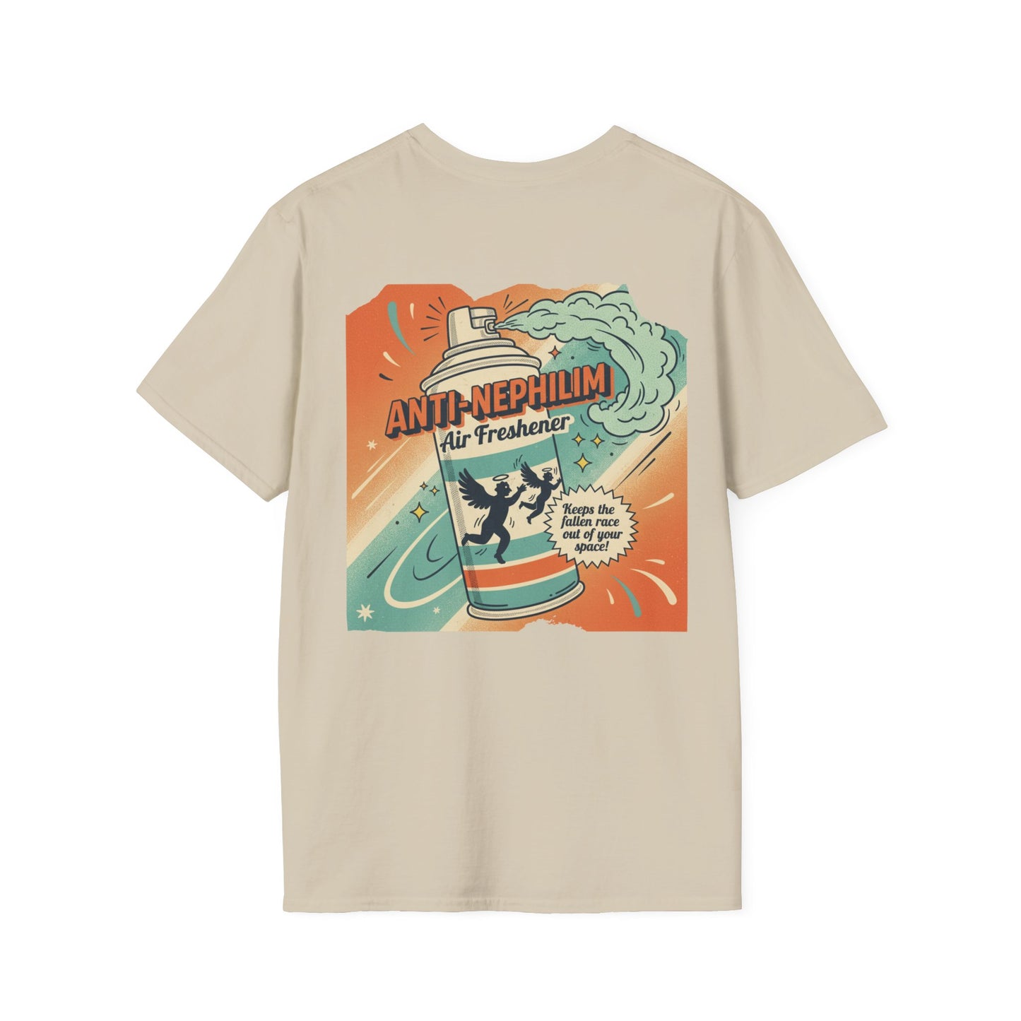 Retro anti nephilim air freshener t shirt (unisex), Kirk Ave. Apparel