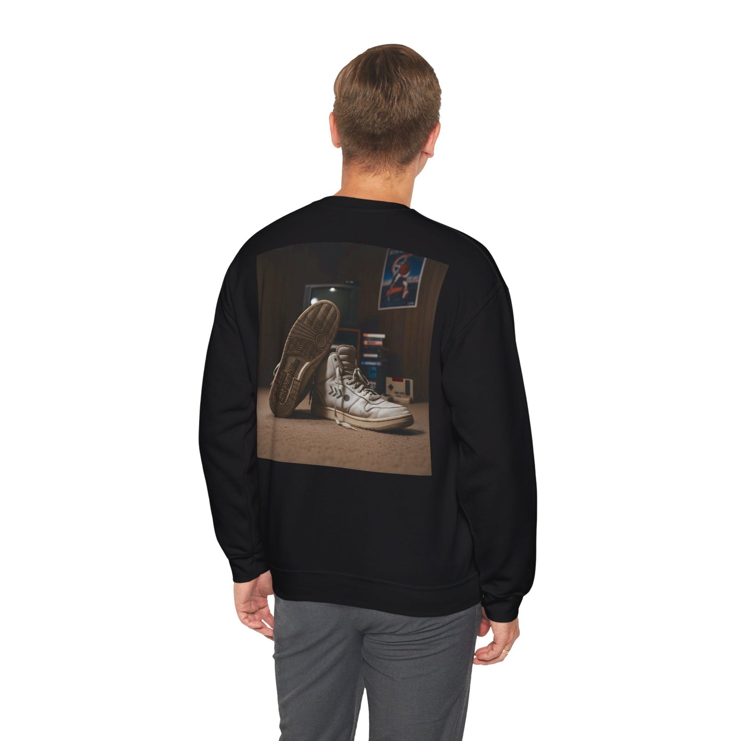Vintage sneakers anti nephilim sweatshirt (unisex), Kirk Ave. Apparel
