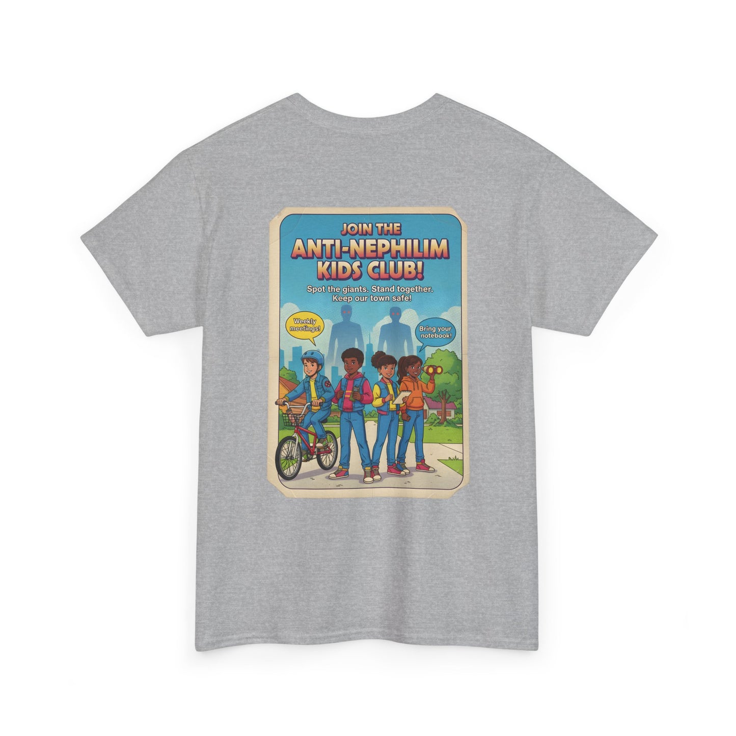 Retro anti nephilim kids club t shirt (unisex), Kirk Ave. Apparel