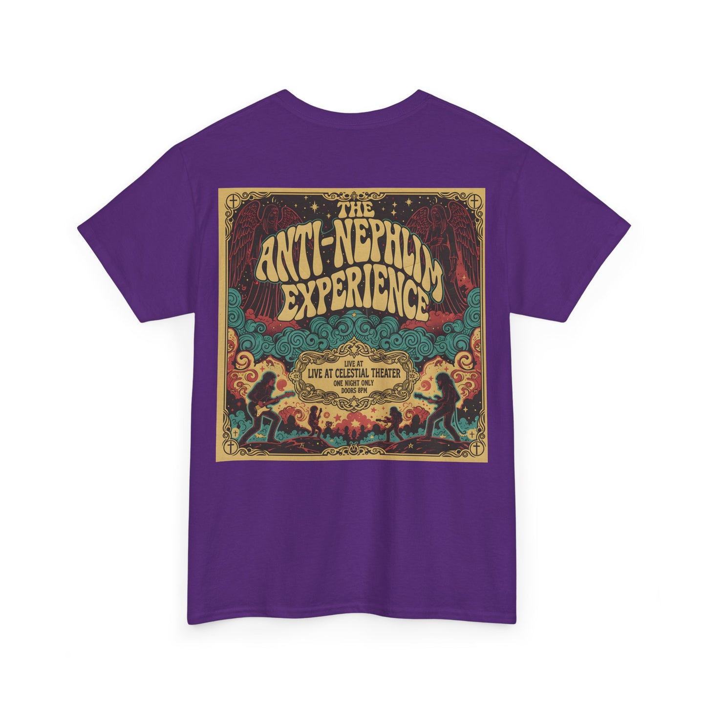 Retro concert poster anti nephilim t shirt (unisex), Kirk Ave. Apparel