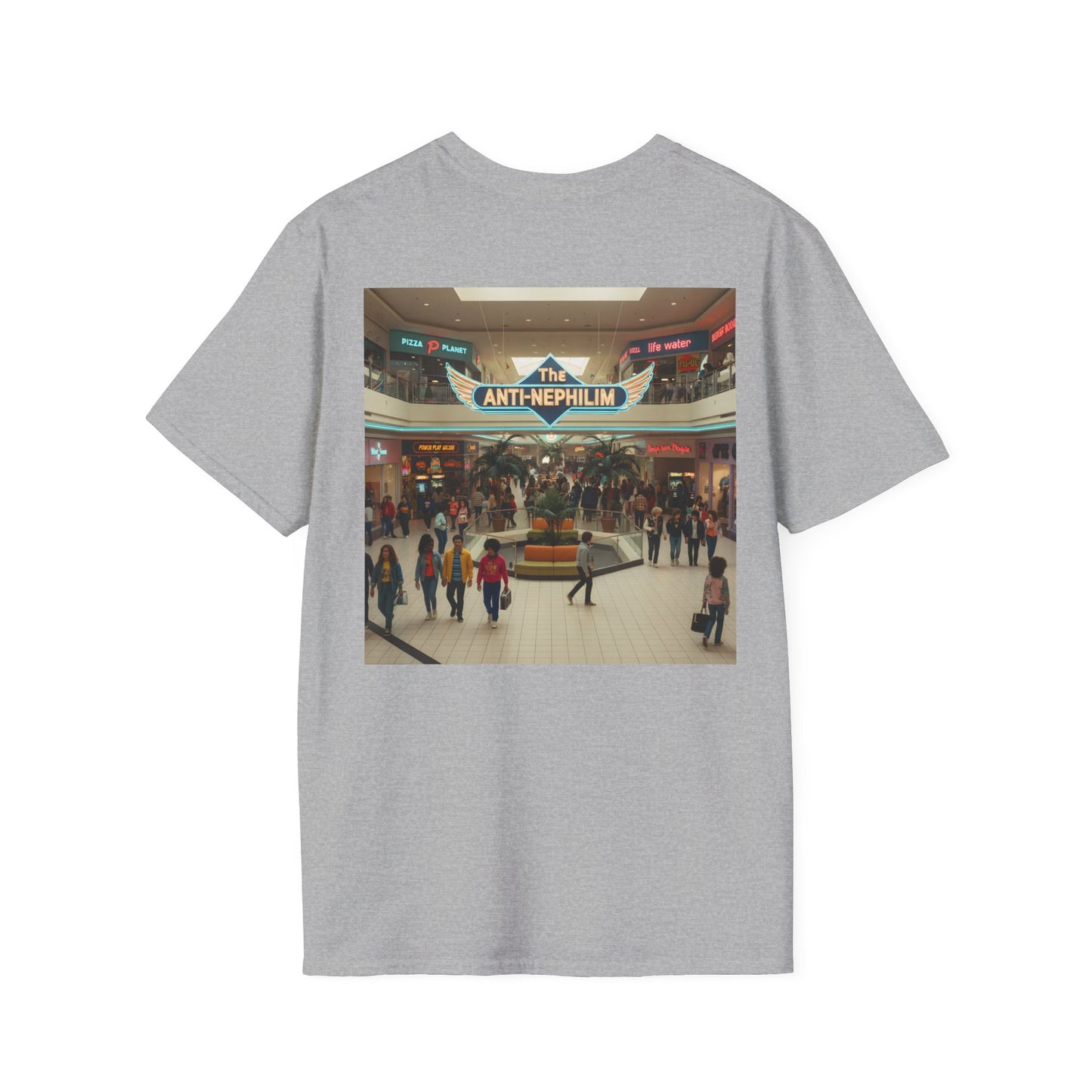 Retro mall anti nephilim t shirt (unisex), Kirk Ave. Apparel