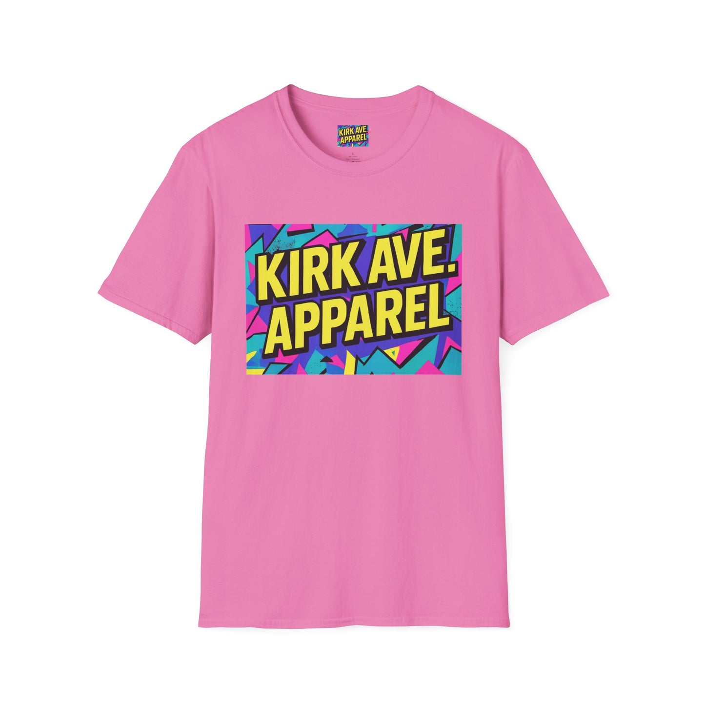 Retro Logo T‑Shirt — Kirk Ave. Apparel 90s Graphic Tee