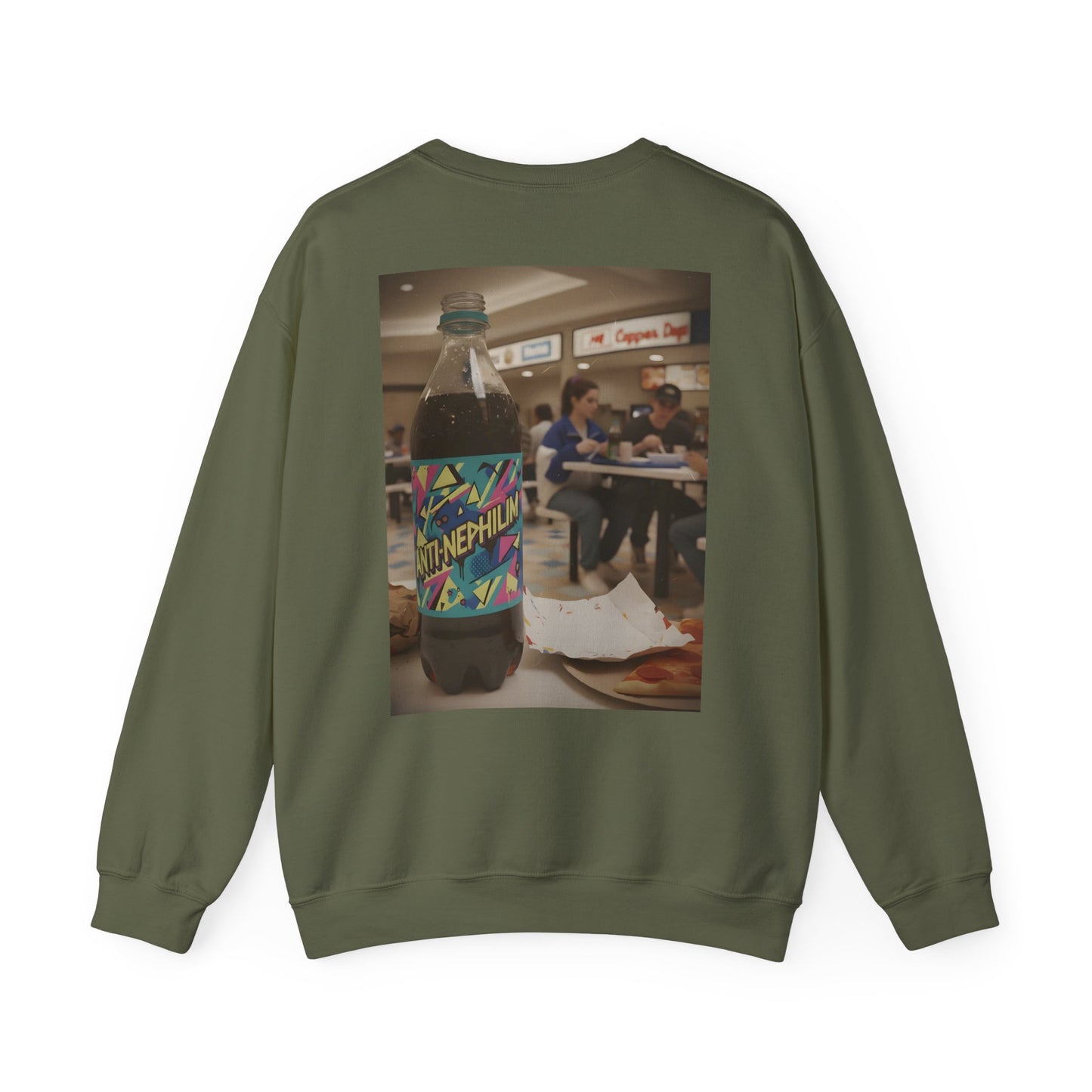Kirk Ave. Apparel logo anti nephilim soda sweatshirt (unisex)