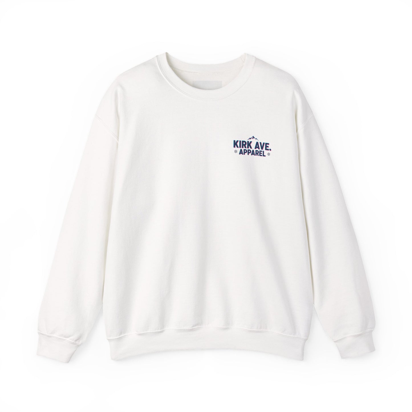 Retro ski shop anti nephilim sweatshirt (unisex), Kirk Ave. Apparel