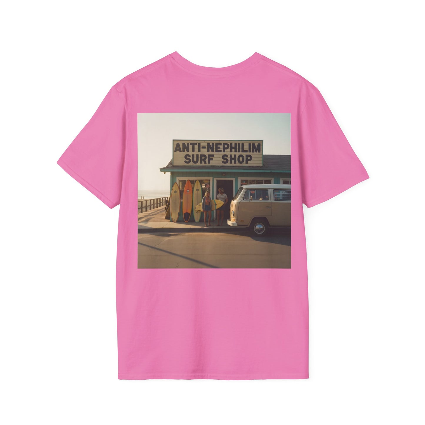 Retro surf anti nephilim t shirt (unisex), Kirk Ave. Apparel