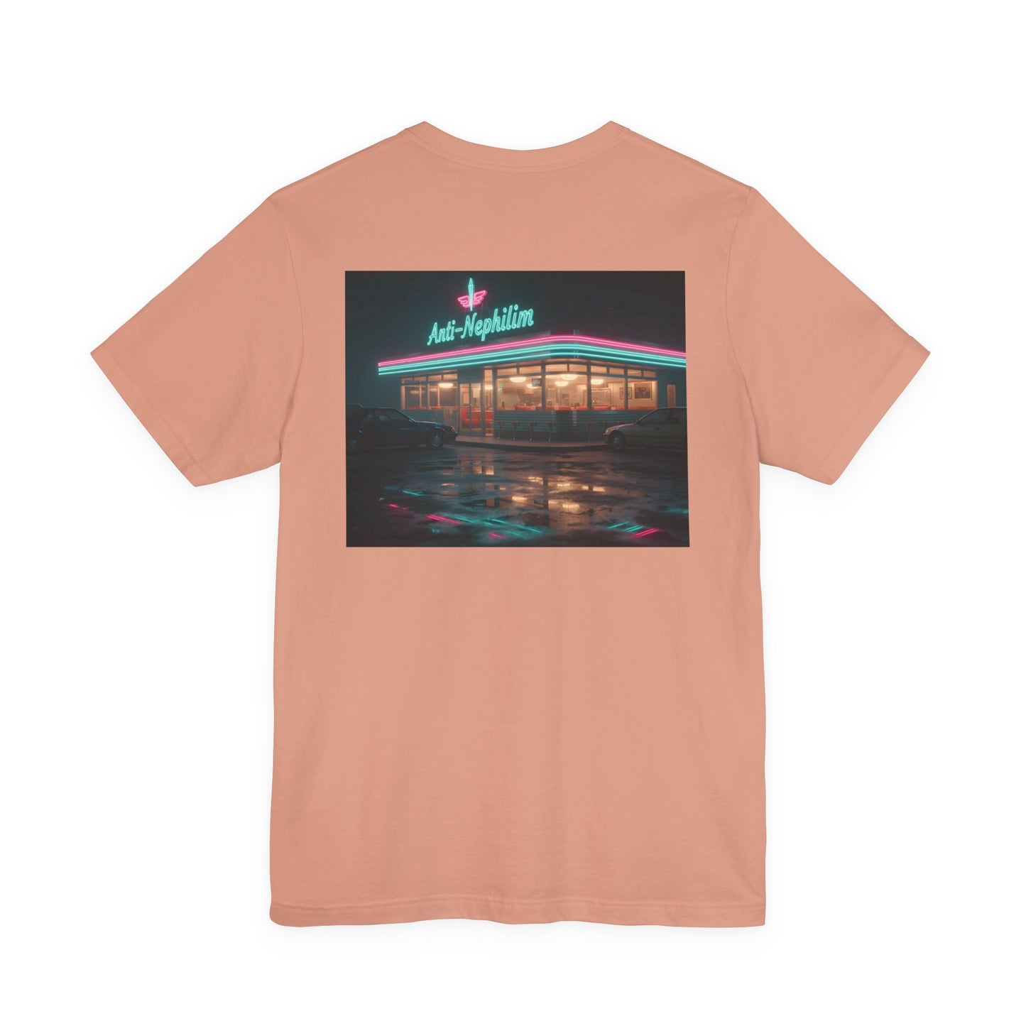 Retro diner anti nephilim t-shirt (unisex), Kirk Ave. Apparel