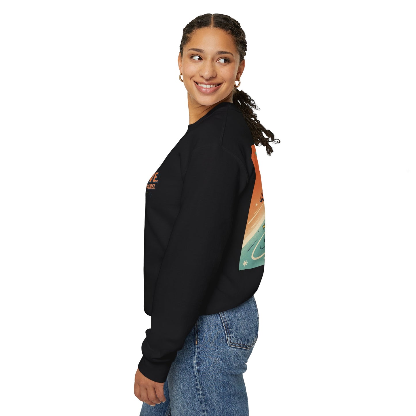 Retro anti nephilim air freshener sweatshirt (unisex), Kirk Ave. Apparel