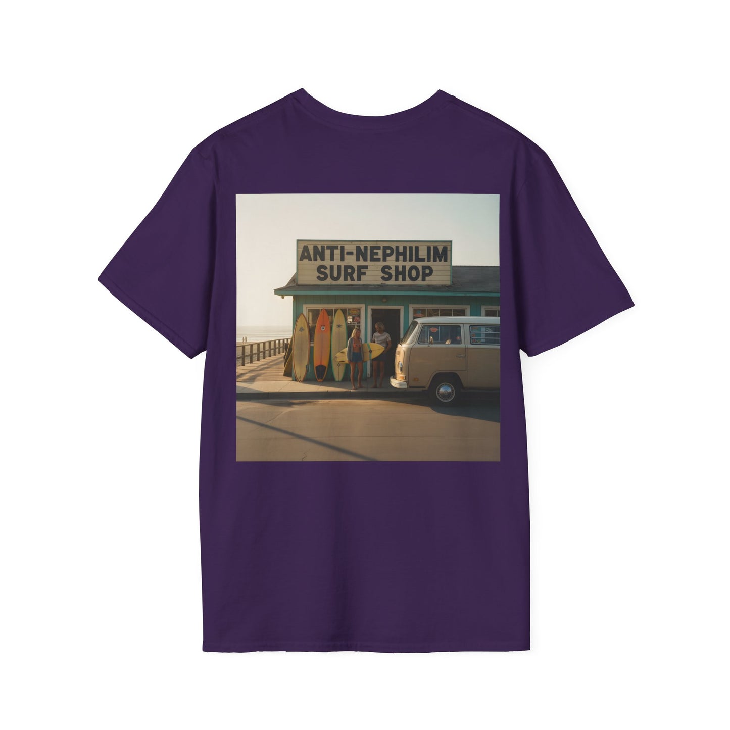 Retro surf anti nephilim t shirt (unisex), Kirk Ave. Apparel
