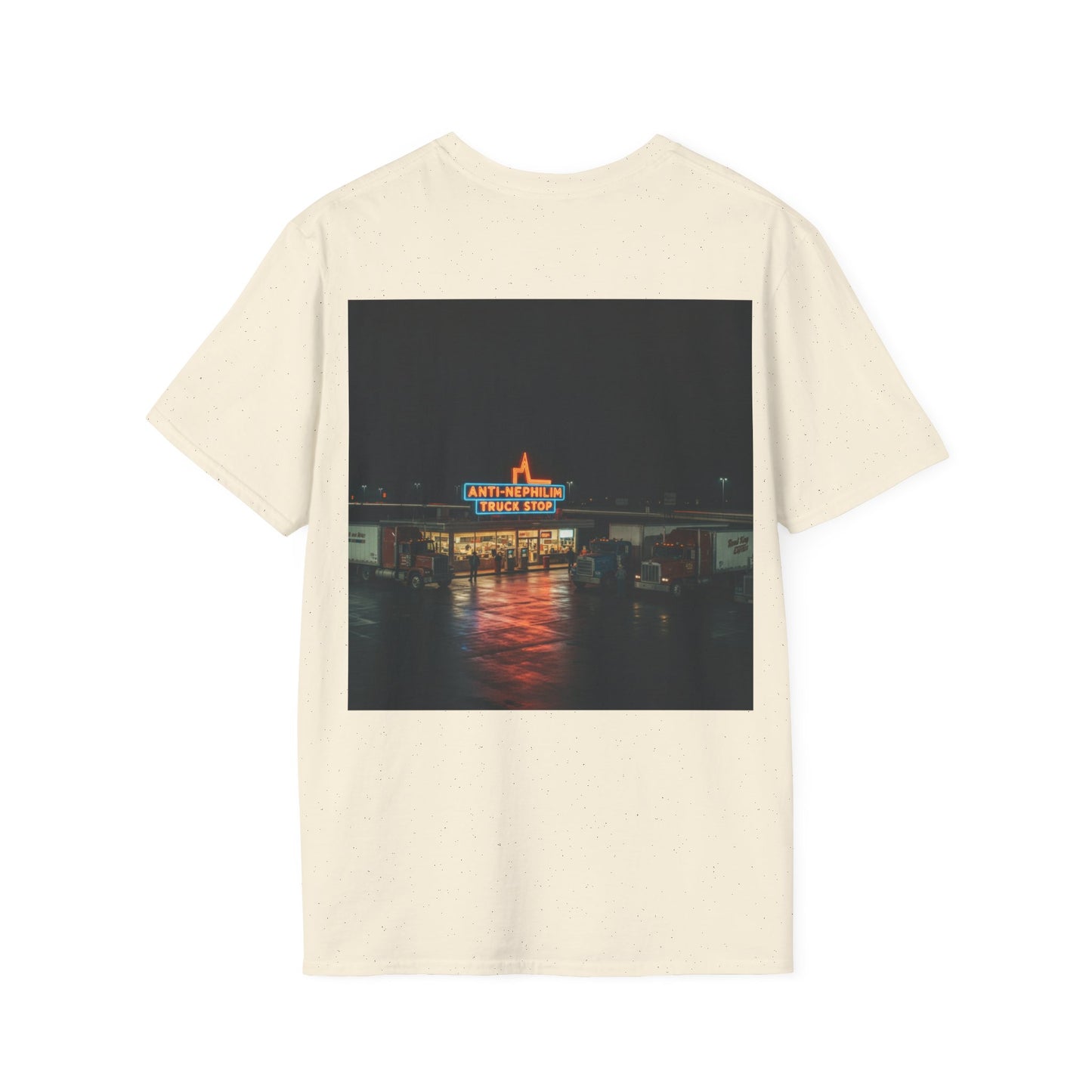 Retro truck stop anti nephilim t shirt (unisex), Kirk Ave. Apparel