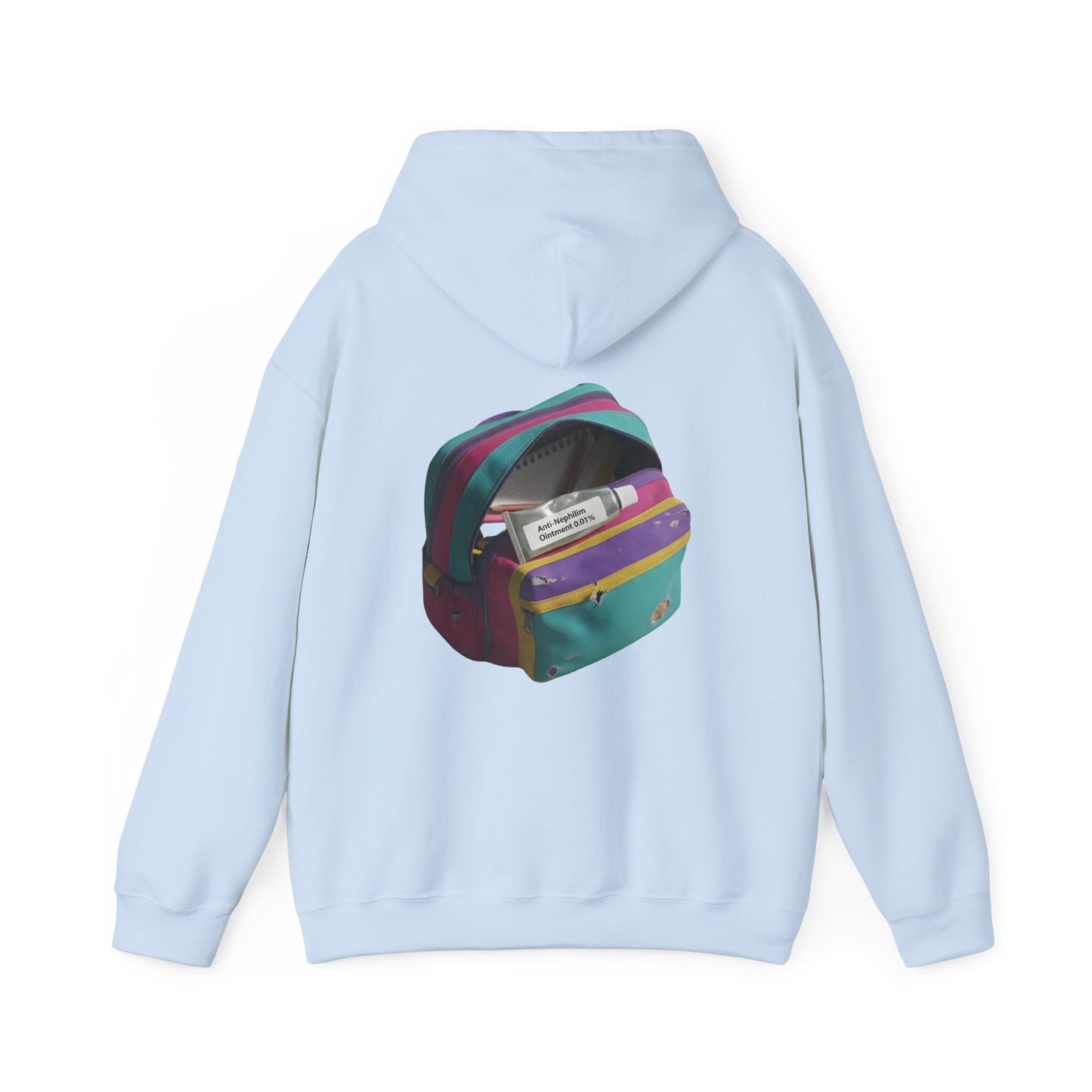 90s schoolbag anti nephilim hoodie (unisex), Kirk Ave. Apparel