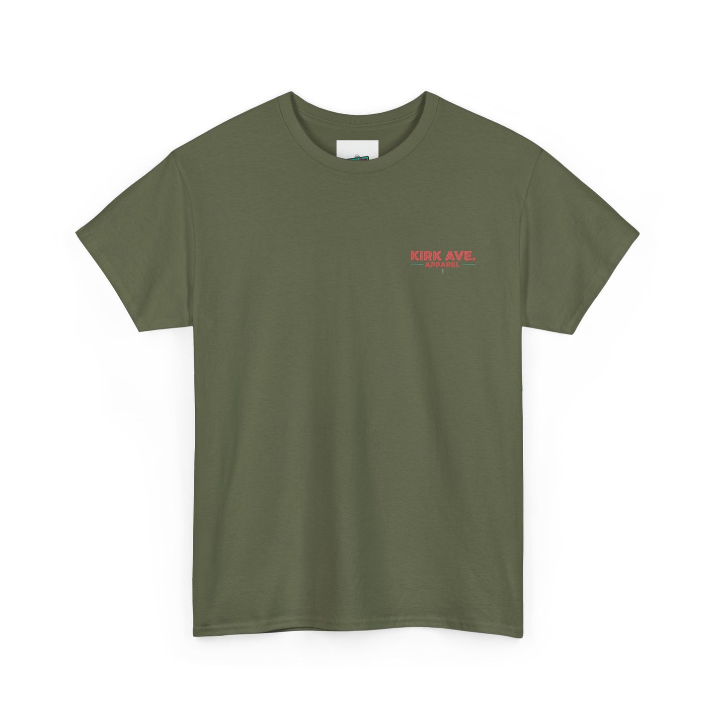 Retro neon pizza place anti nephilim t shirt (unisex), Kirk Ave. Apparel