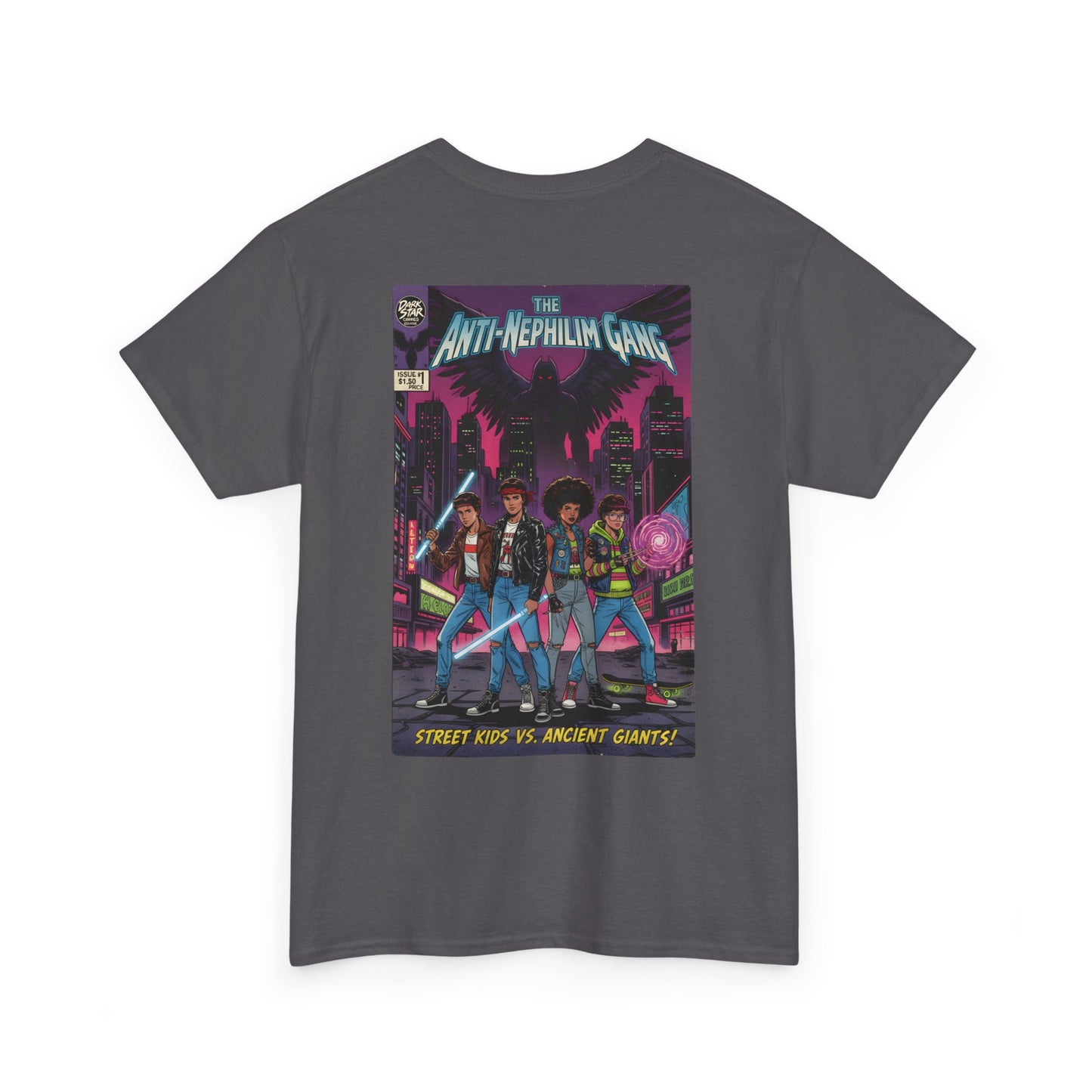 Retro comic anti nephilim t shirt (unisex), Kirk Ave. Apparel