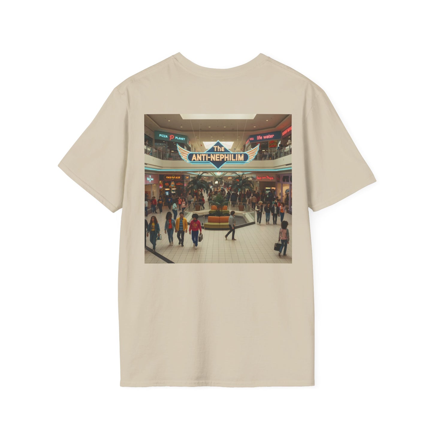 Retro mall anti nephilim t shirt (unisex), Kirk Ave. Apparel