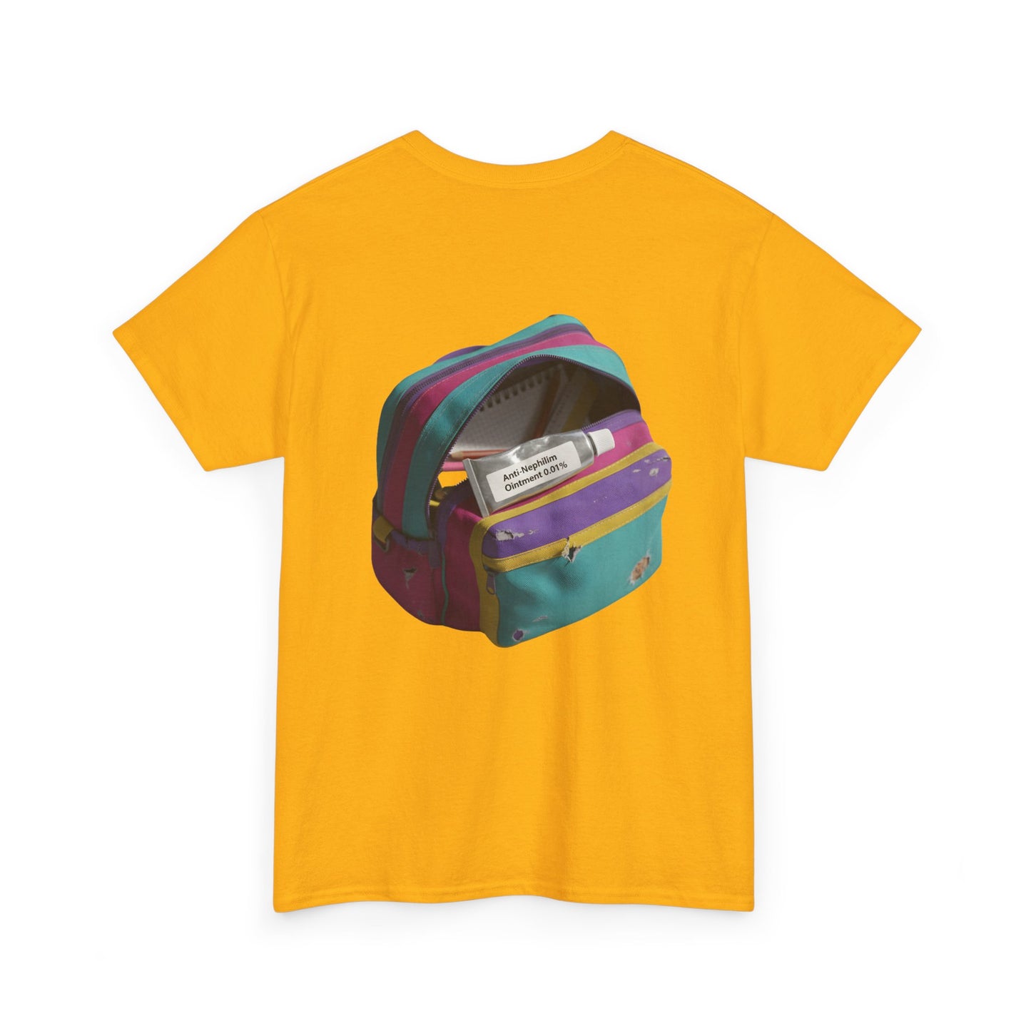 90s schoolbag anti nephilim t shirt (unisex), Kirk Ave. Apparel