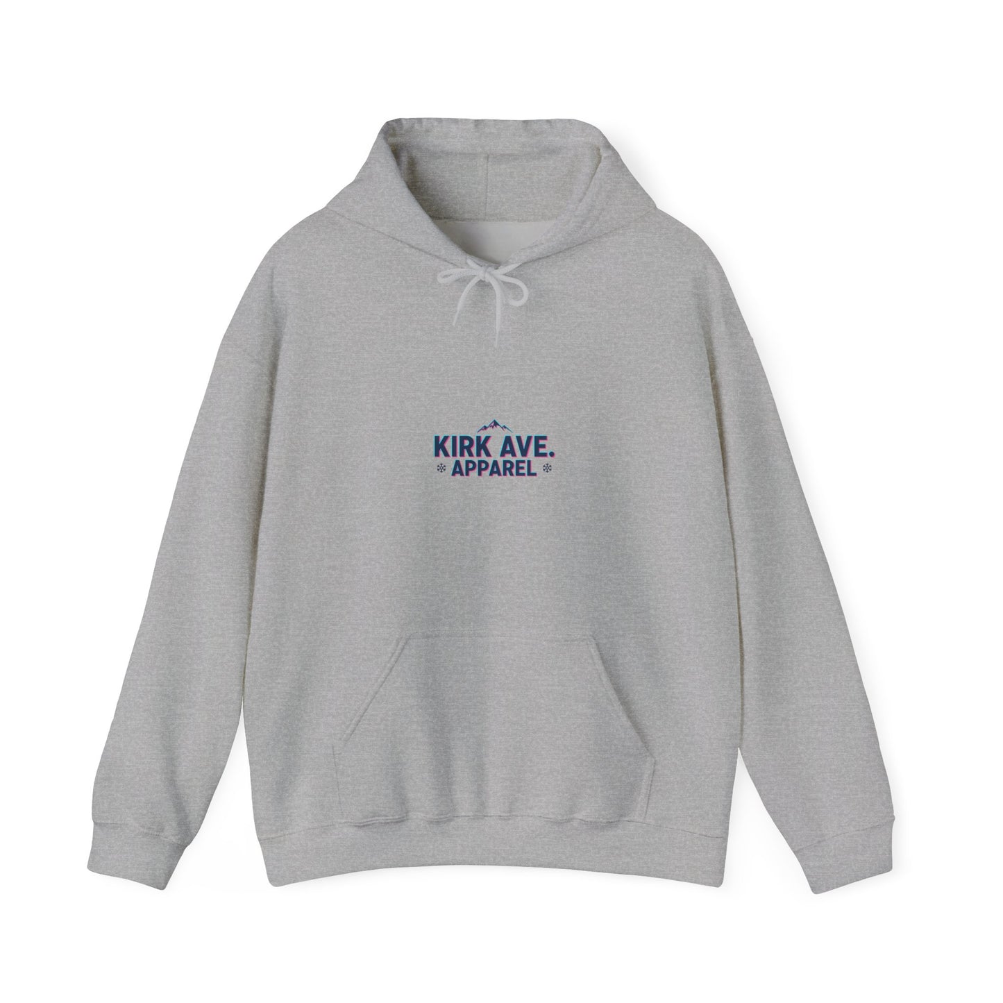 Retro ski shop anti nephilim hoodie (unisex), Kirk Ave. Apparel