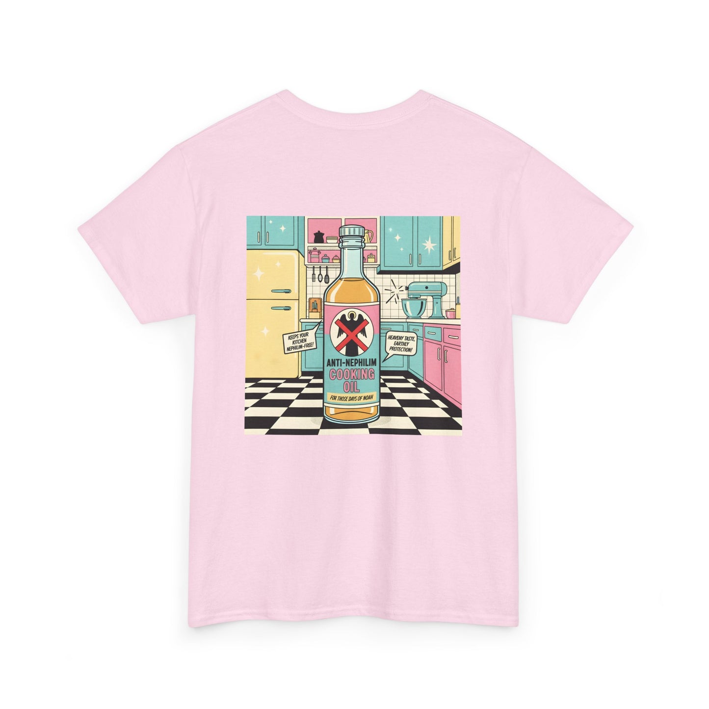 Retro kitchen anti nephilim t shirt (unisex), Kirk Ave. Apparel