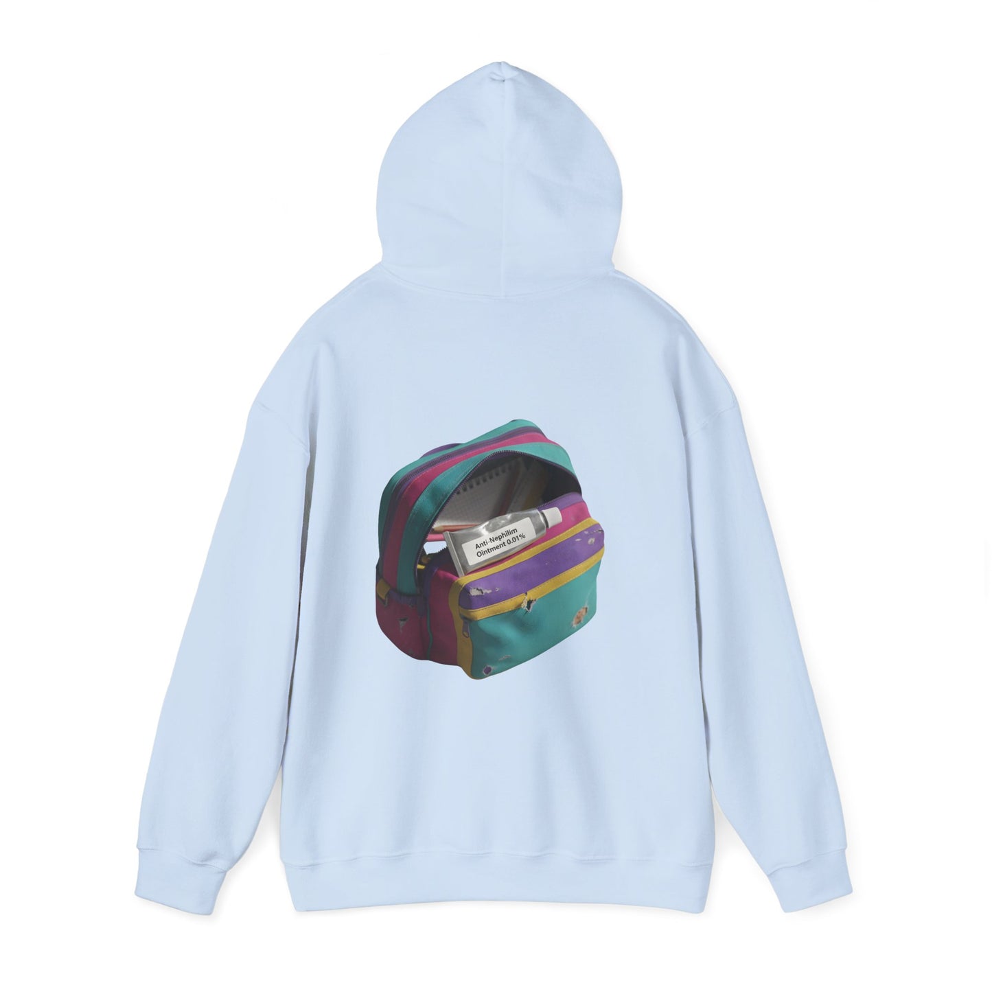90s schoolbag anti nephilim hoodie (unisex), Kirk Ave. Apparel