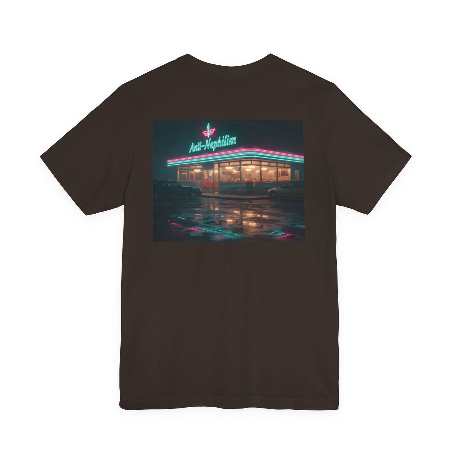Retro diner anti nephilim t-shirt (unisex), Kirk Ave. Apparel