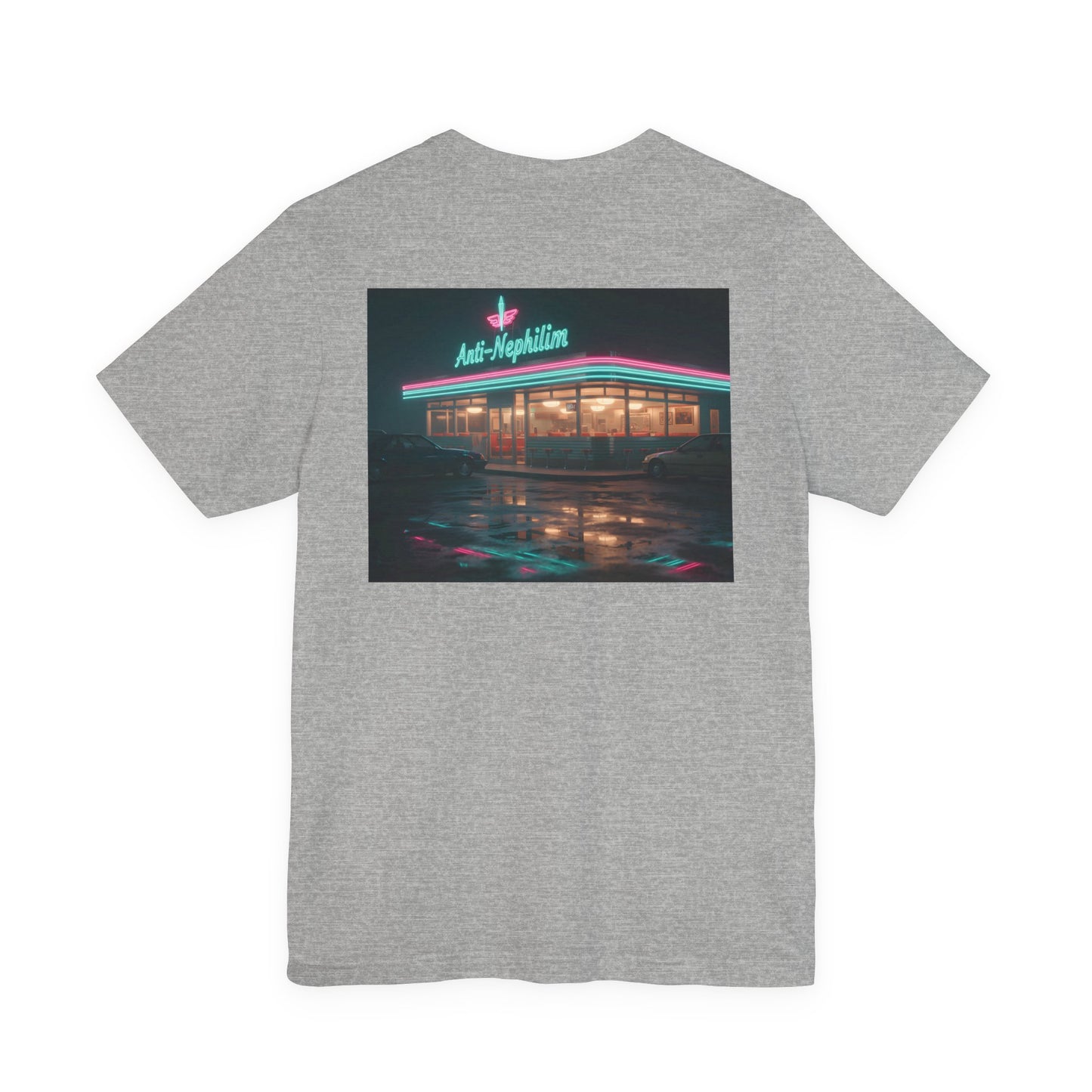 Retro diner anti nephilim t-shirt (unisex), Kirk Ave. Apparel