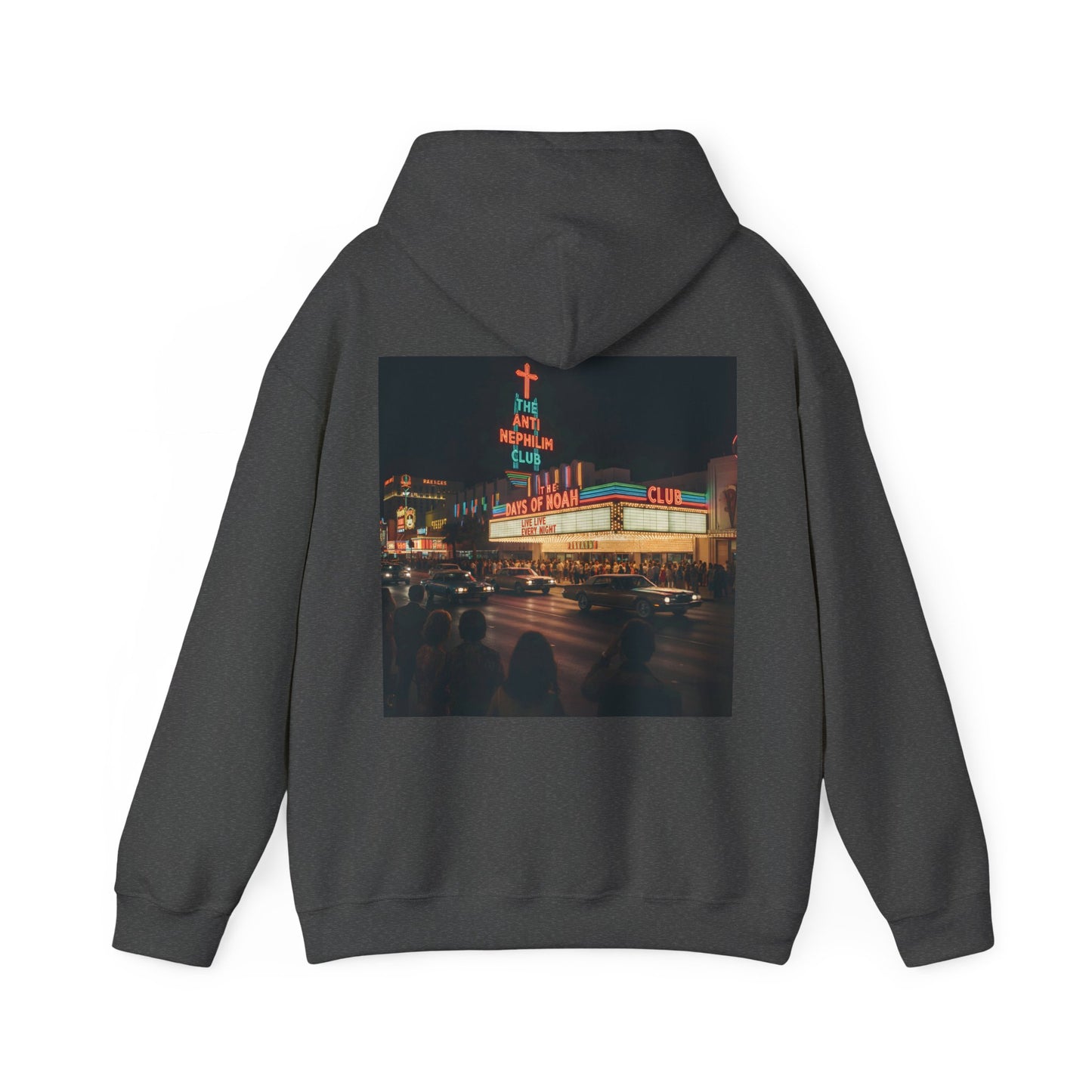 Vintage casino anti nephilim hoodie (unisex), Kirk Ave. Apparel
