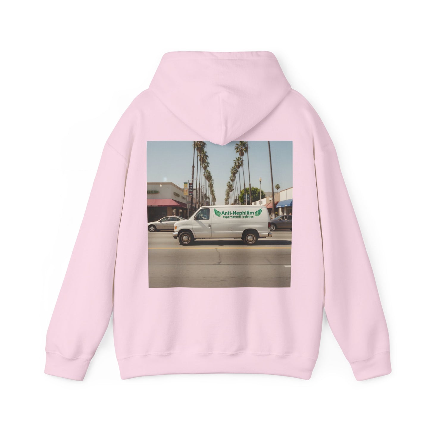 90s California Van anti-nephilim hoodie (unisex), Kirk Ave. Apparel