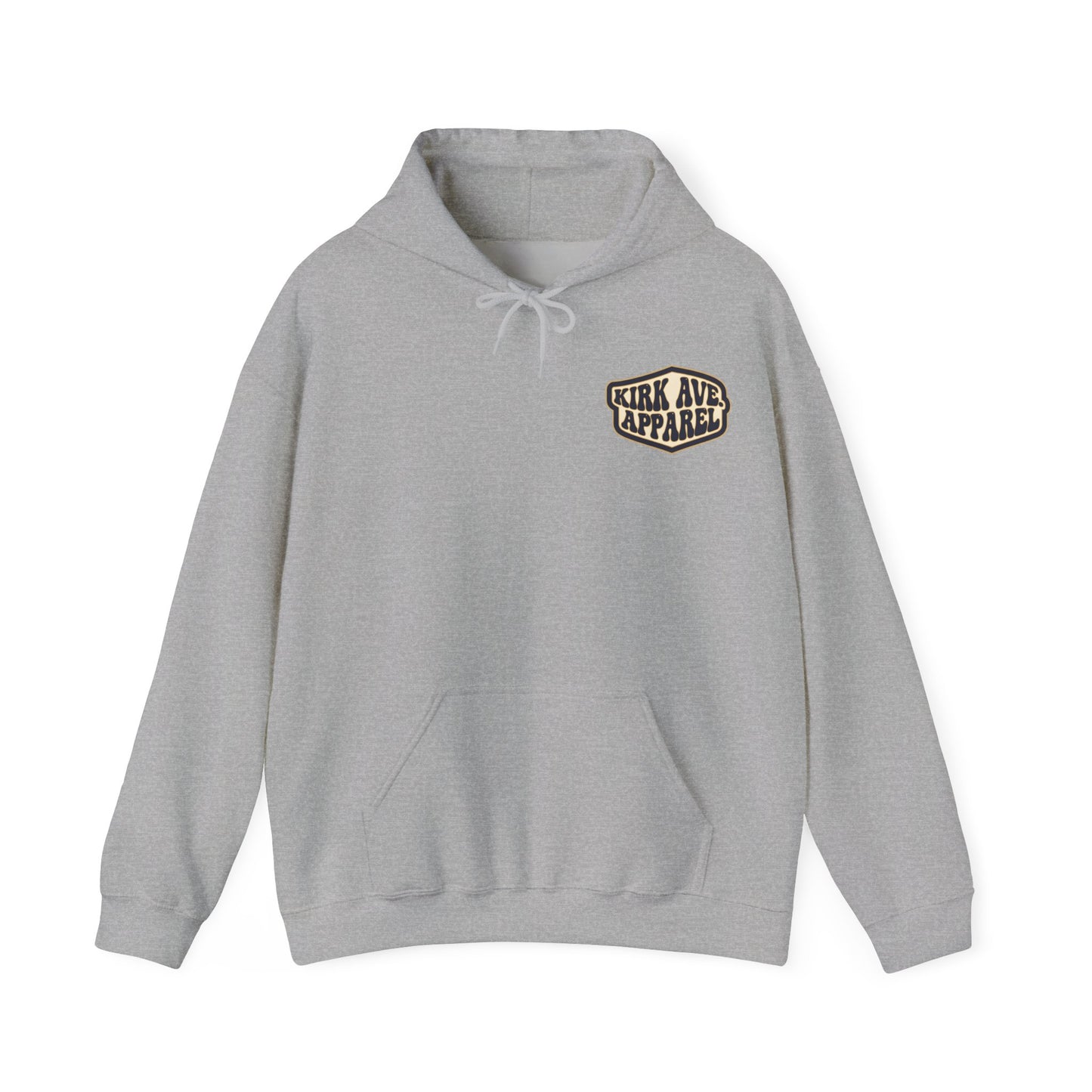 Retro concert poster anti nephilim hoodie (unisex), Kirk Ave. Apparel