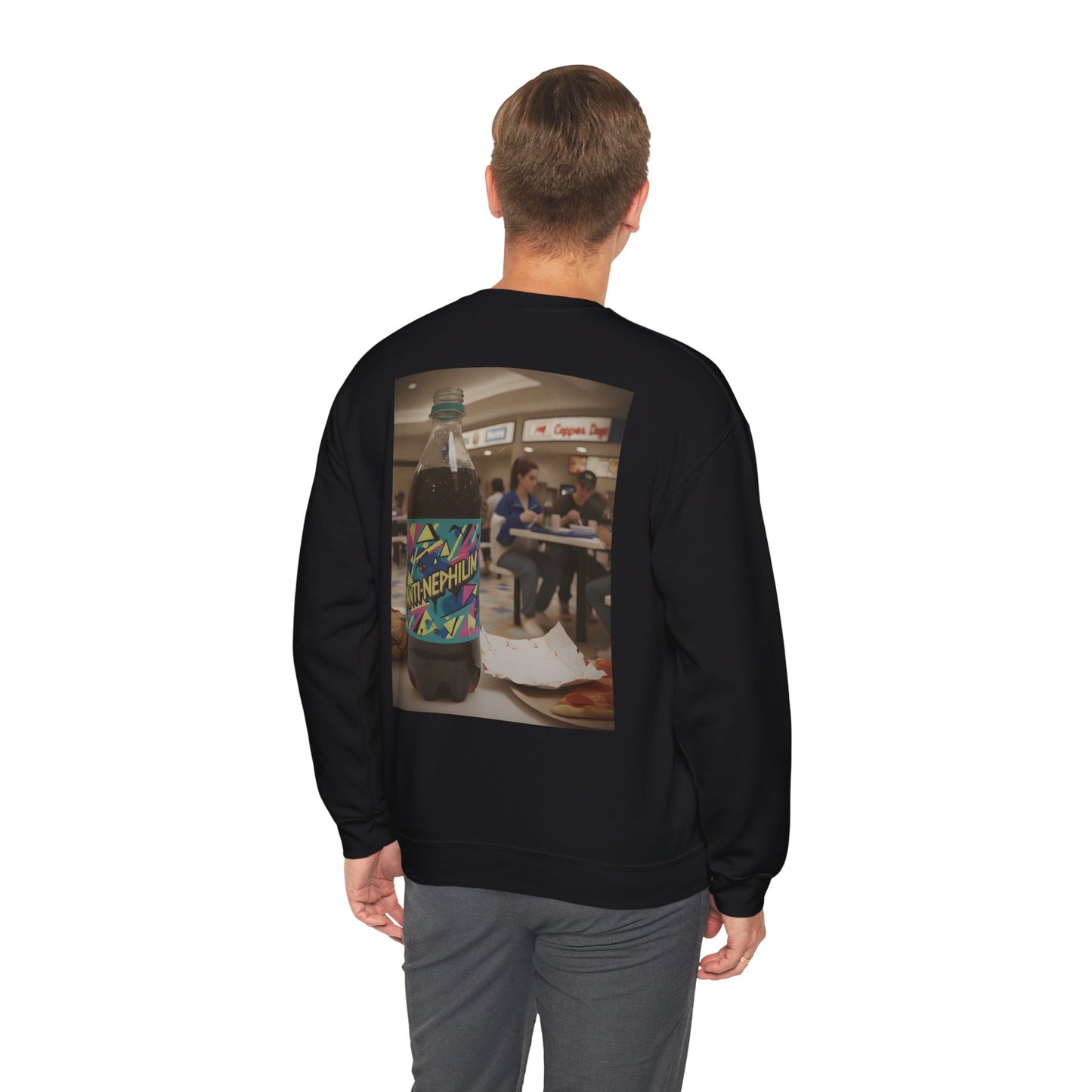 Kirk Ave. Apparel logo anti nephilim soda sweatshirt (unisex)
