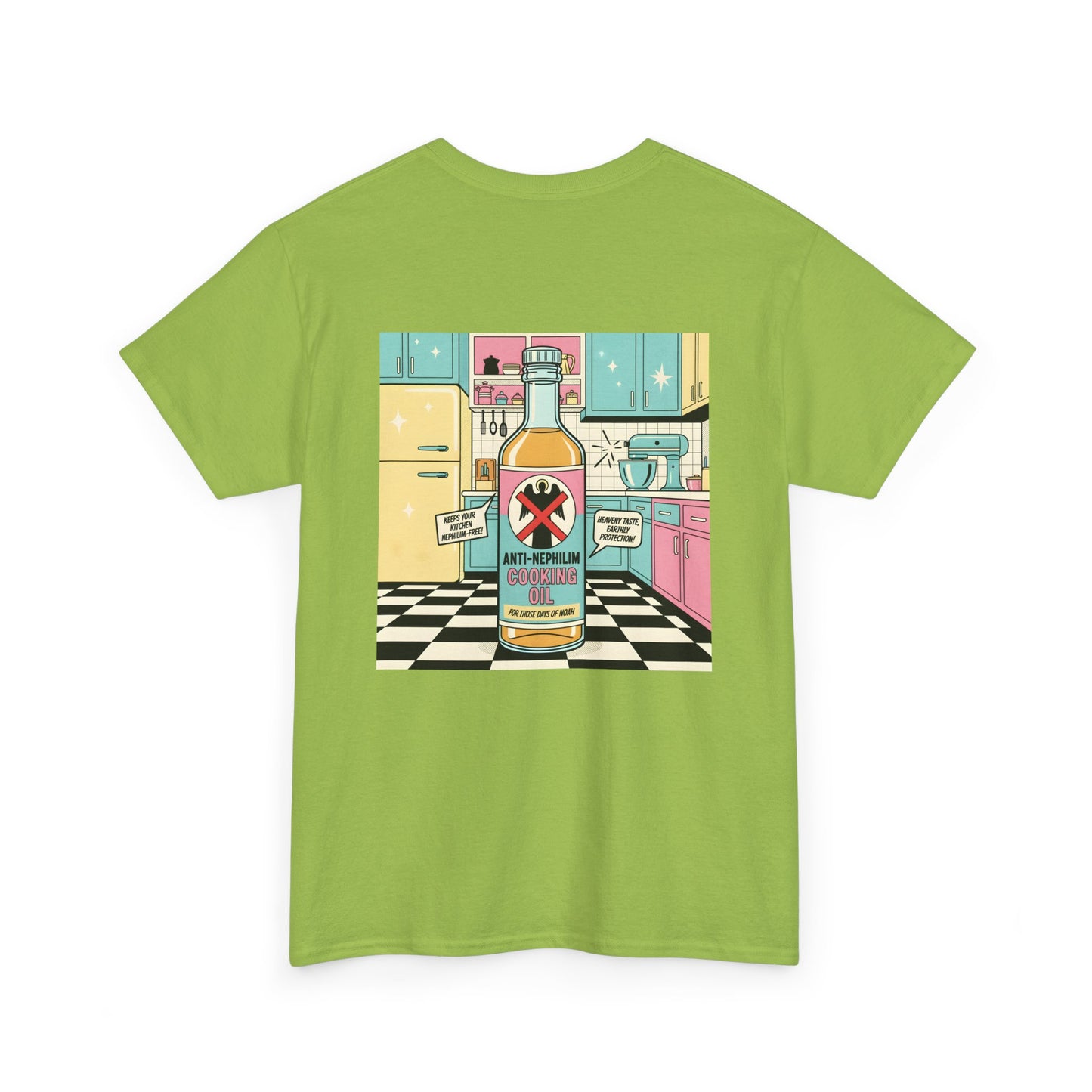 Retro kitchen anti nephilim t shirt (unisex), Kirk Ave. Apparel