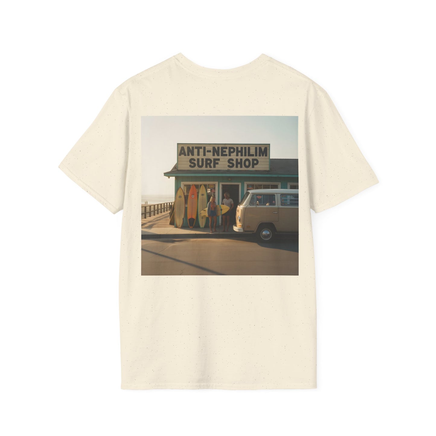 Retro surf anti nephilim t shirt (unisex), Kirk Ave. Apparel