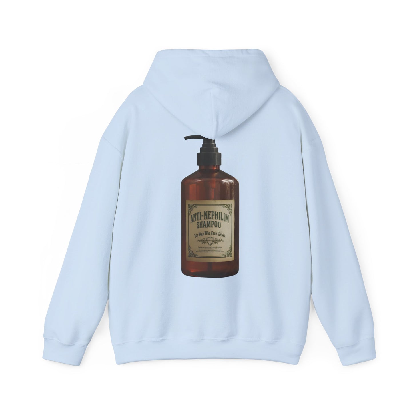 Anti nephilim shampoo hoodie (unisex), Kirk Ave. Apparel