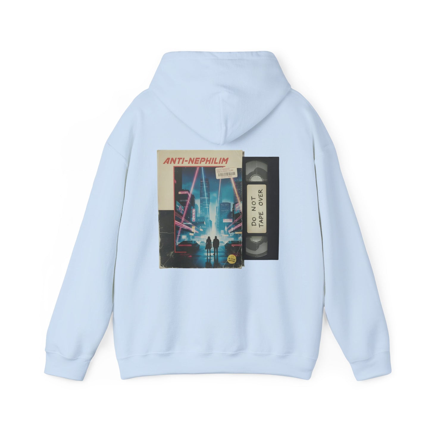 Retro vhs sci-fi anti nephilim hoodie (unisex), Kirk Ave. Apparel